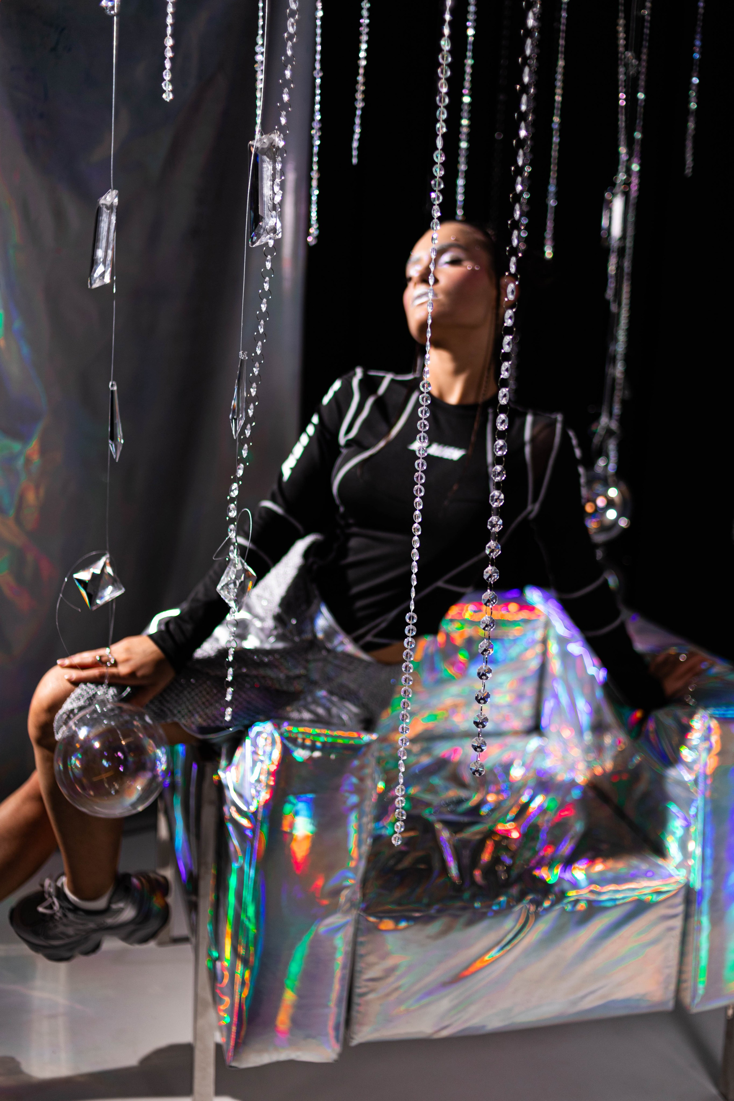 Silver in neon. Семейный/ индивидуальный/ детский фотограф