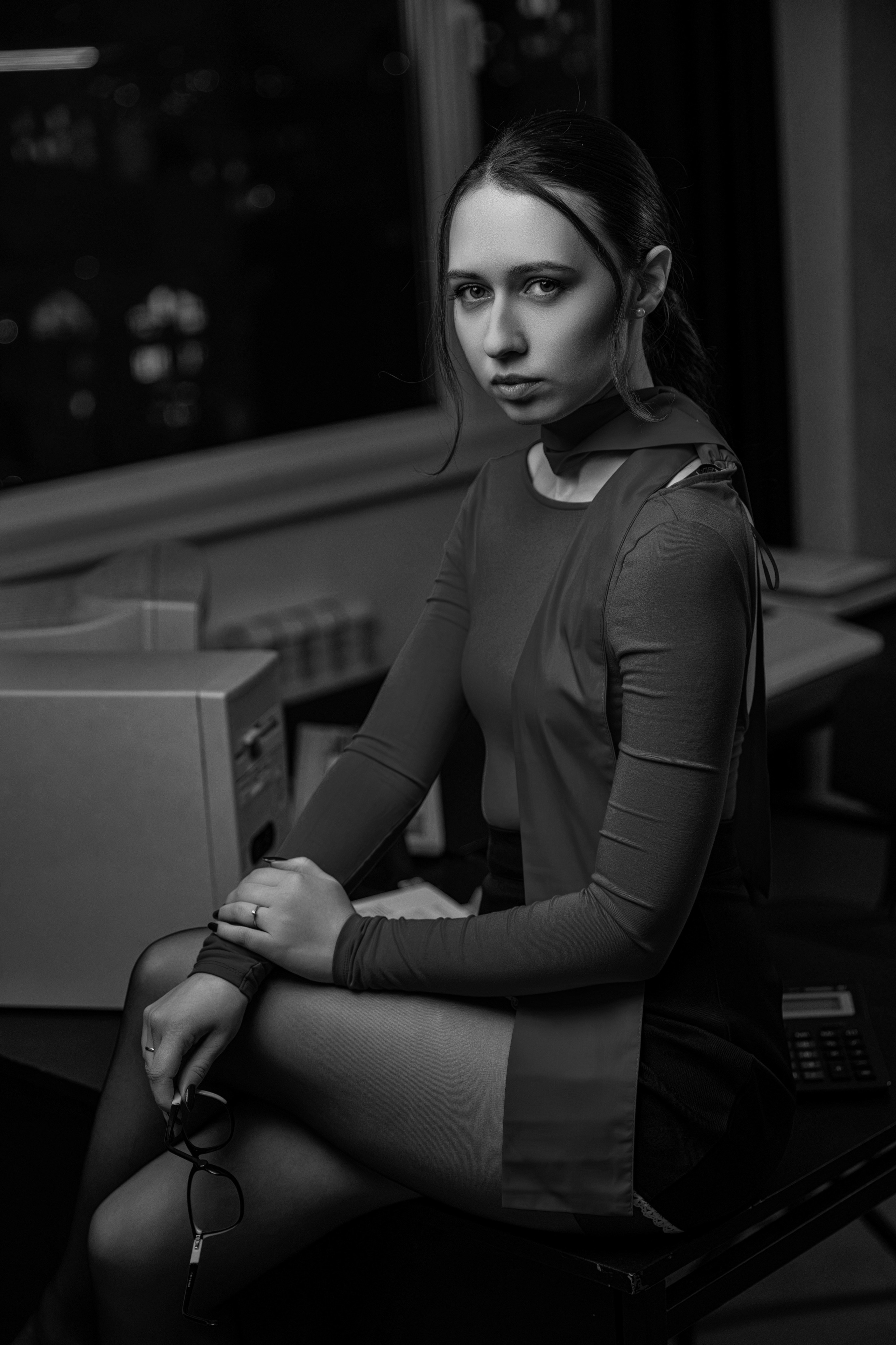 Женская фотосессия в офисе. Семейный и женский фотограф в Москве Надежда Воробьева