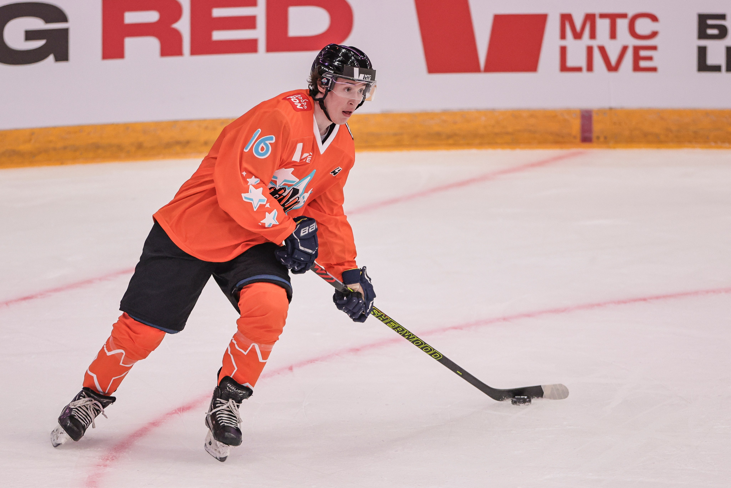 Матч года 2024: Игроки НХЛ против Игроков КХЛ. Спортивный репортажный фотограф Казань Нафис Сиразетдинов