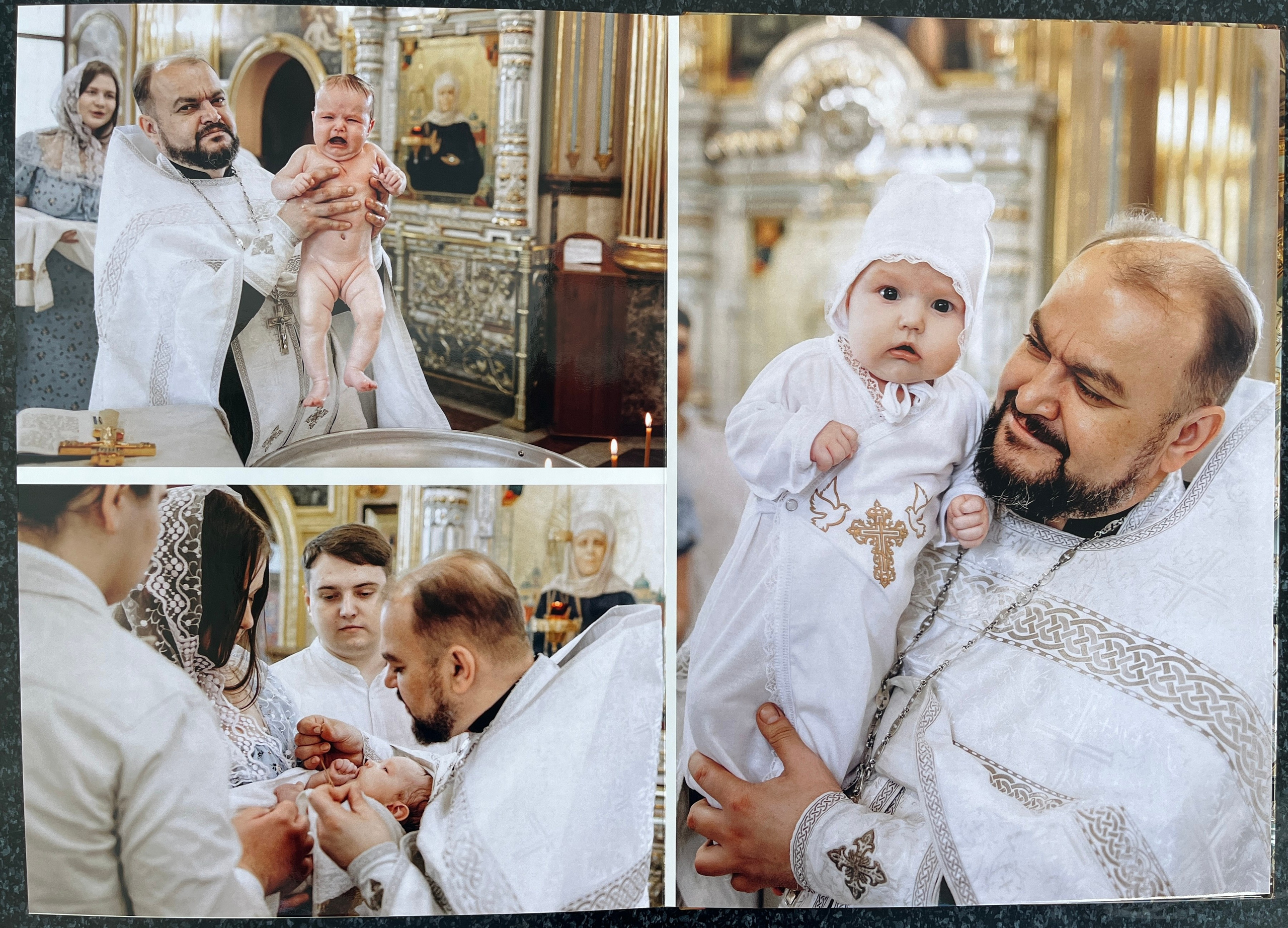 Крещение в Большой Валяевке. Семейный фотограф в Пензе Мария Левина
