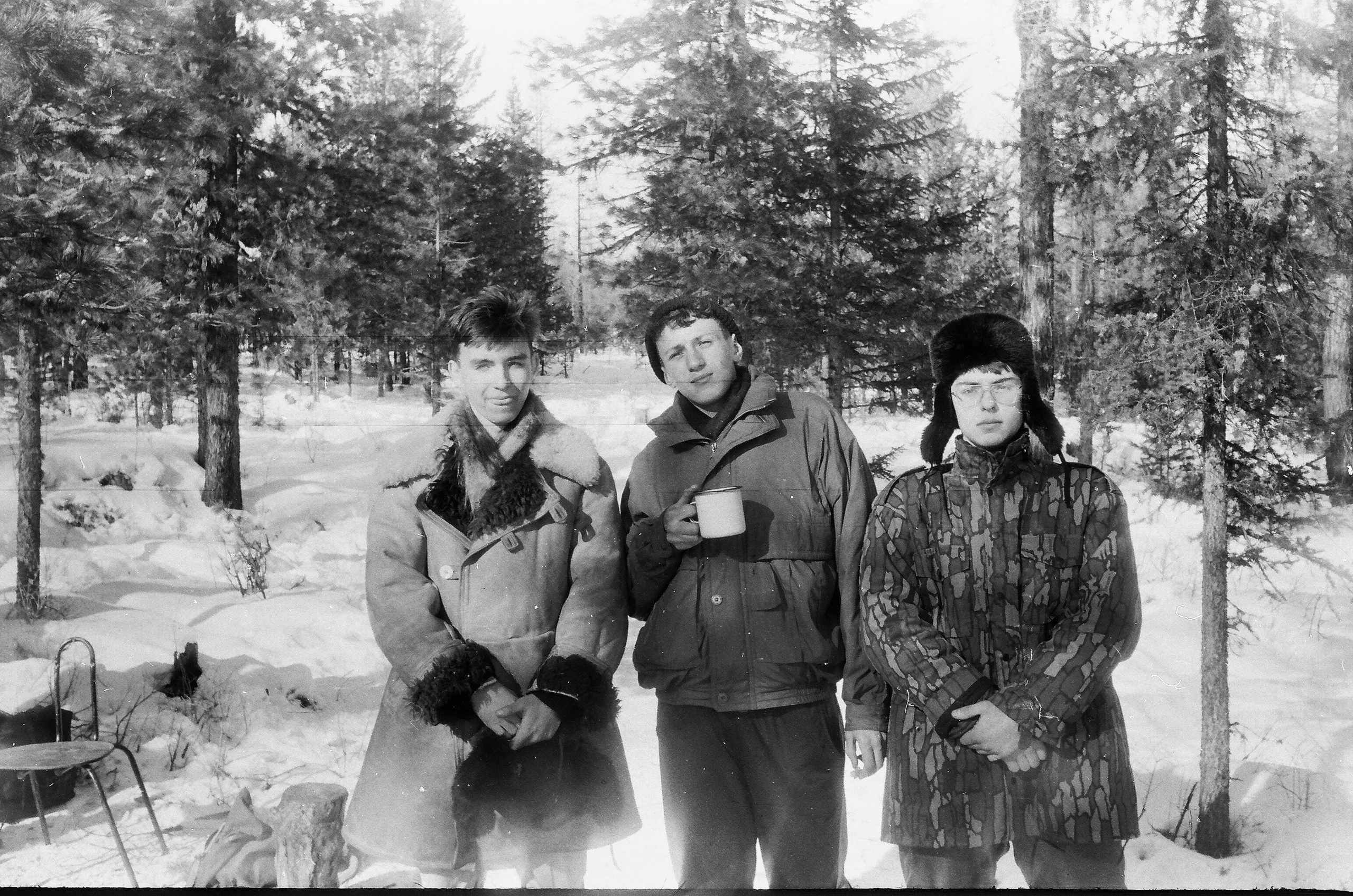 [1995 Весна] Станция Тайга