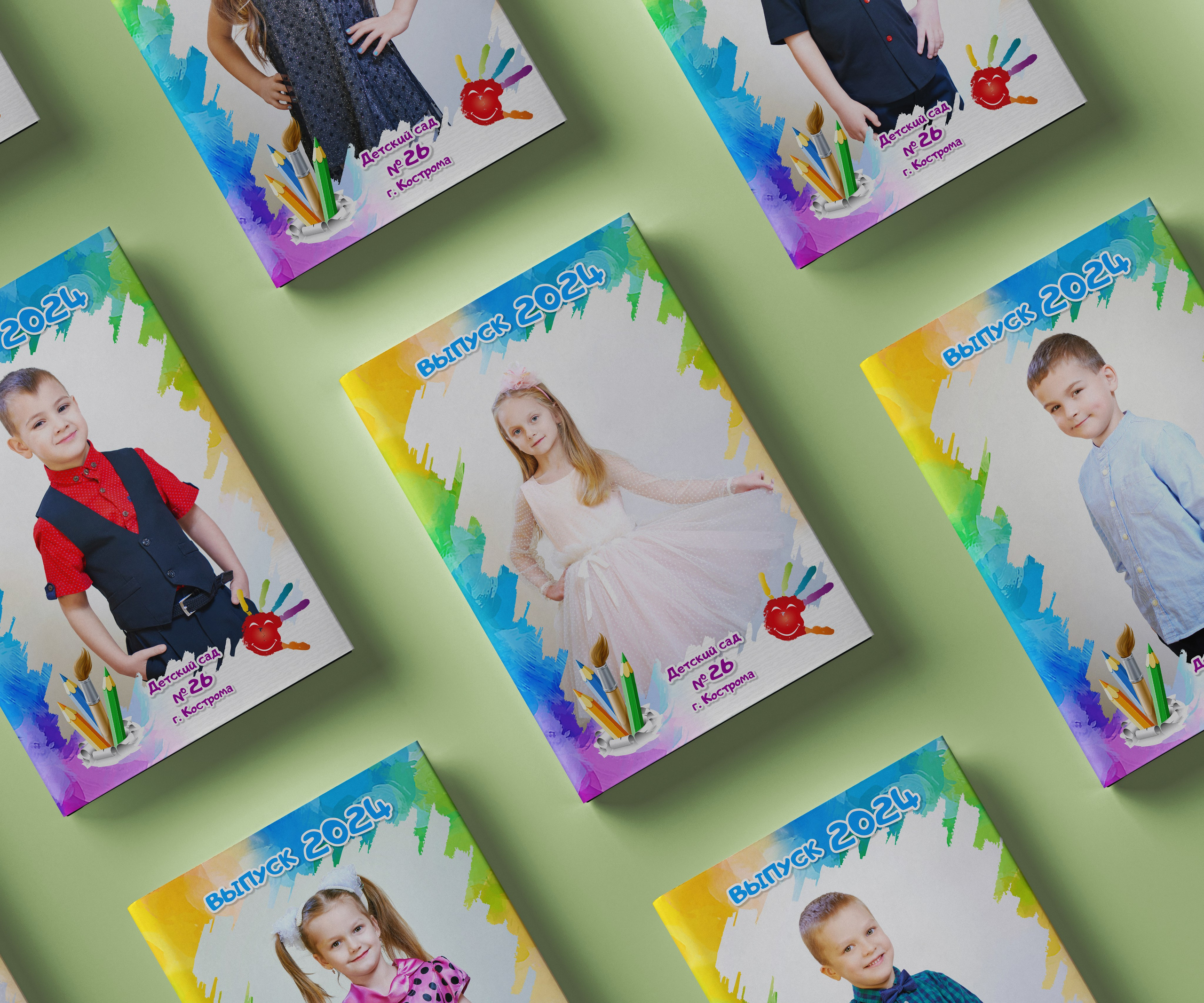 Выпускные альбомы. Детский сад. Ольга Чёкотова (Фотограф Кострома)