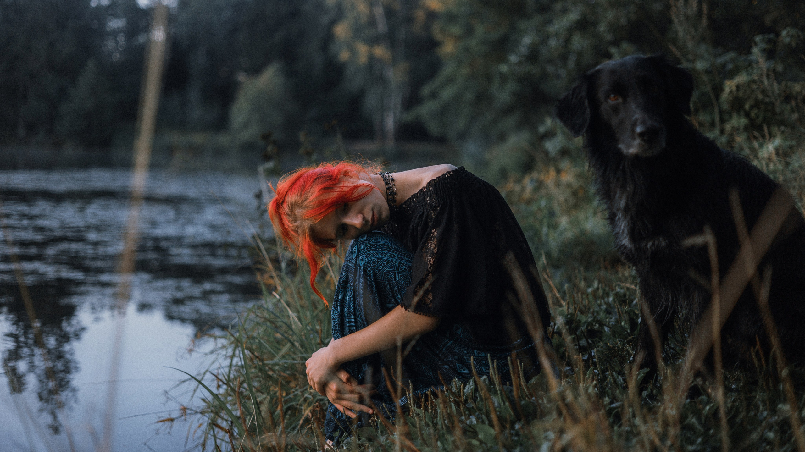 Лиза и Коди. Фотограф-анималист Богданова Полина