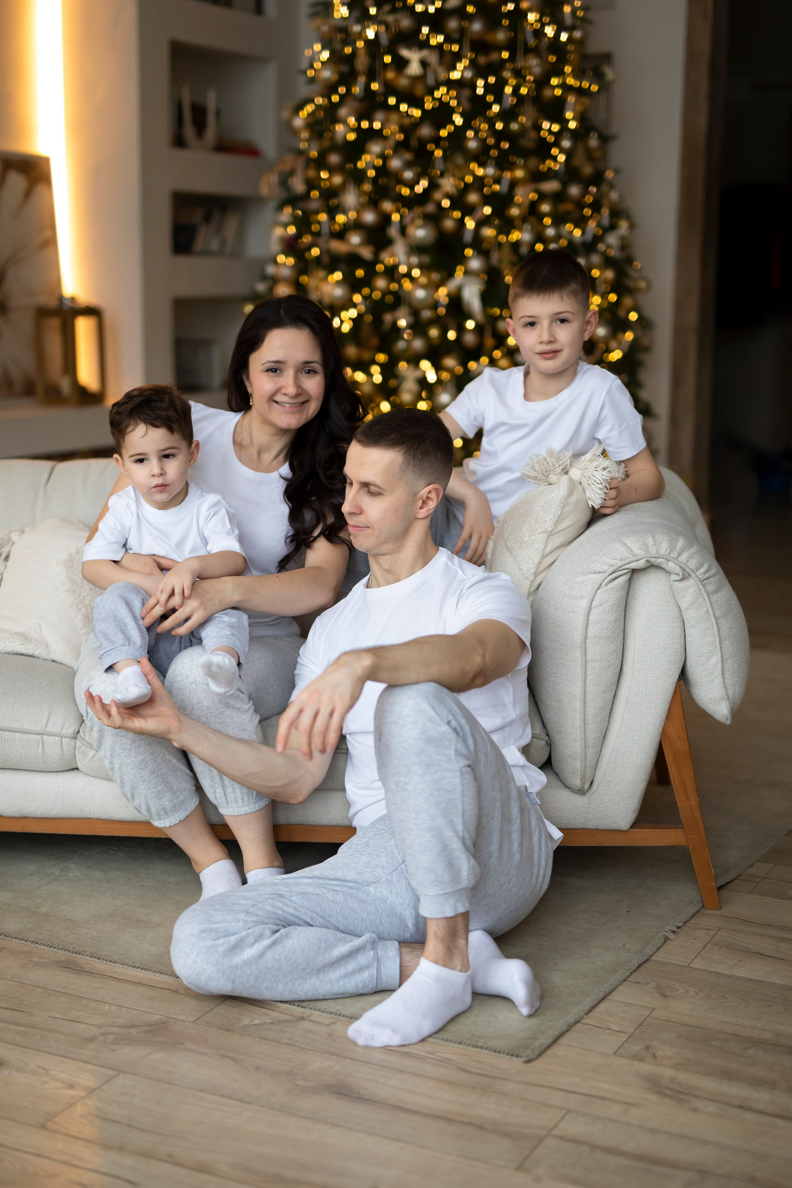 Семья «П». Фотограф в Москве Надуева Татьяна. Женский портрет, детский портрет, с