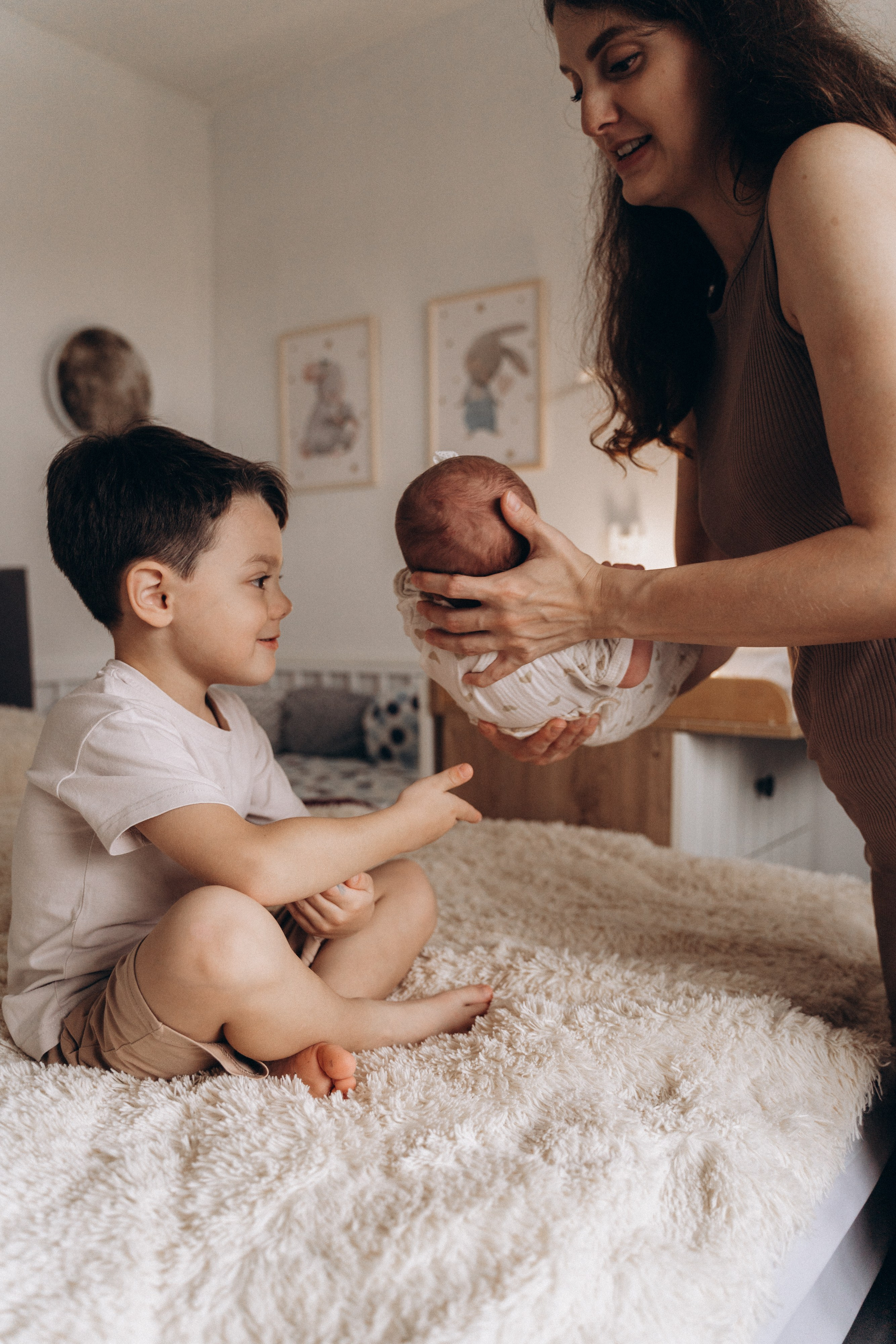 Вова, Катя, Гриша и Ася. Волик Мария