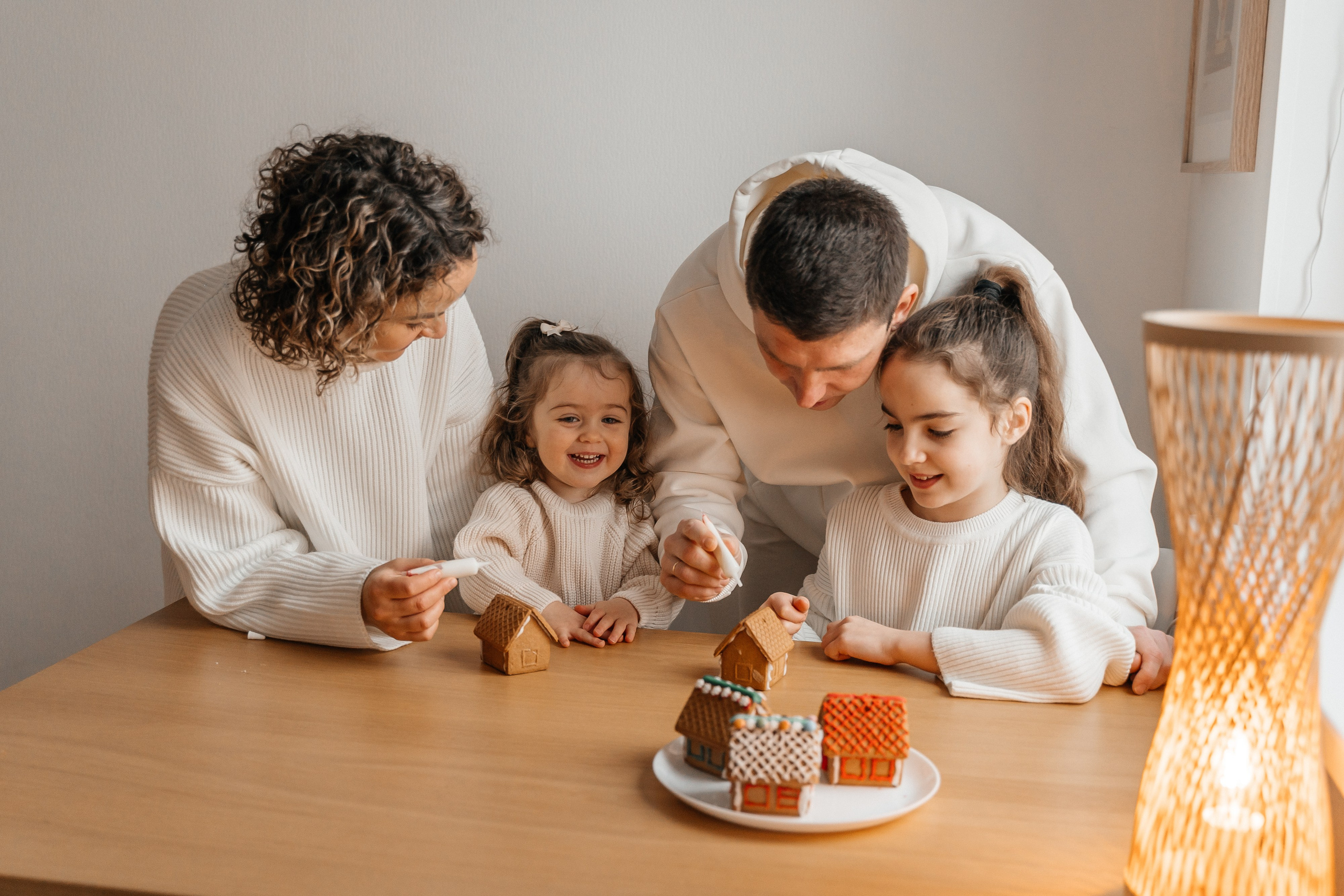 Максим, Катя, Лена и Ева. Волик Мария