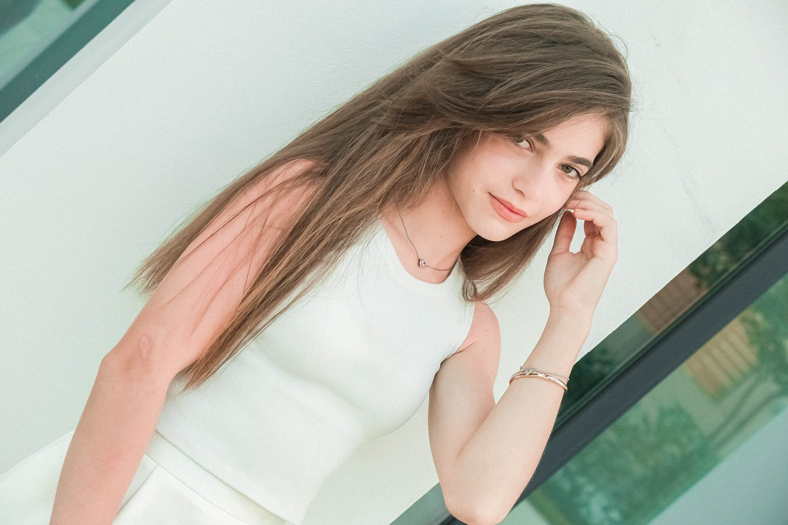 Она как ангел. Фотограф |Герасимова София