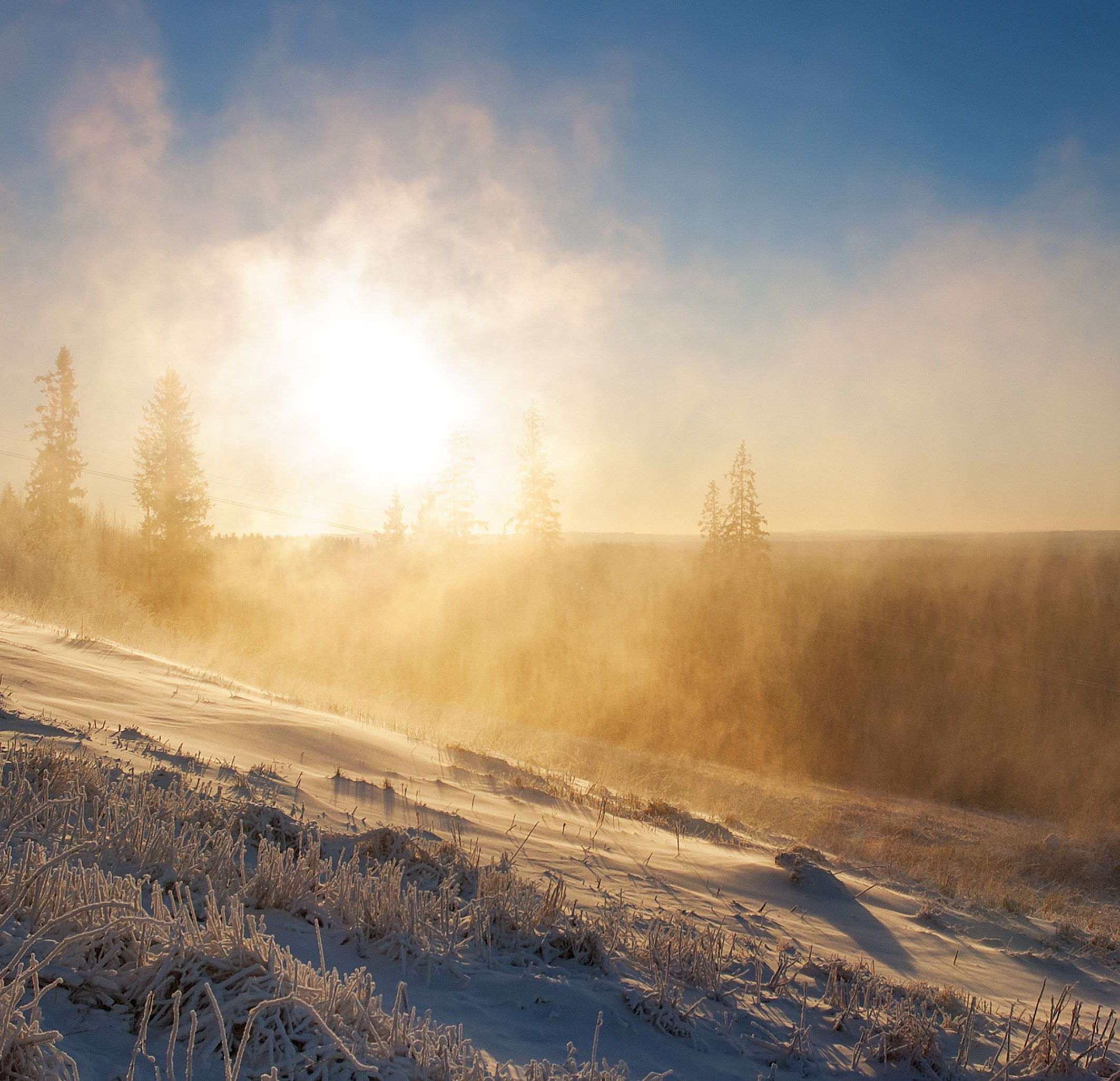 Зима. Пейзажный и предметный фотограф в Санкт-Петербурге Александр Богданов