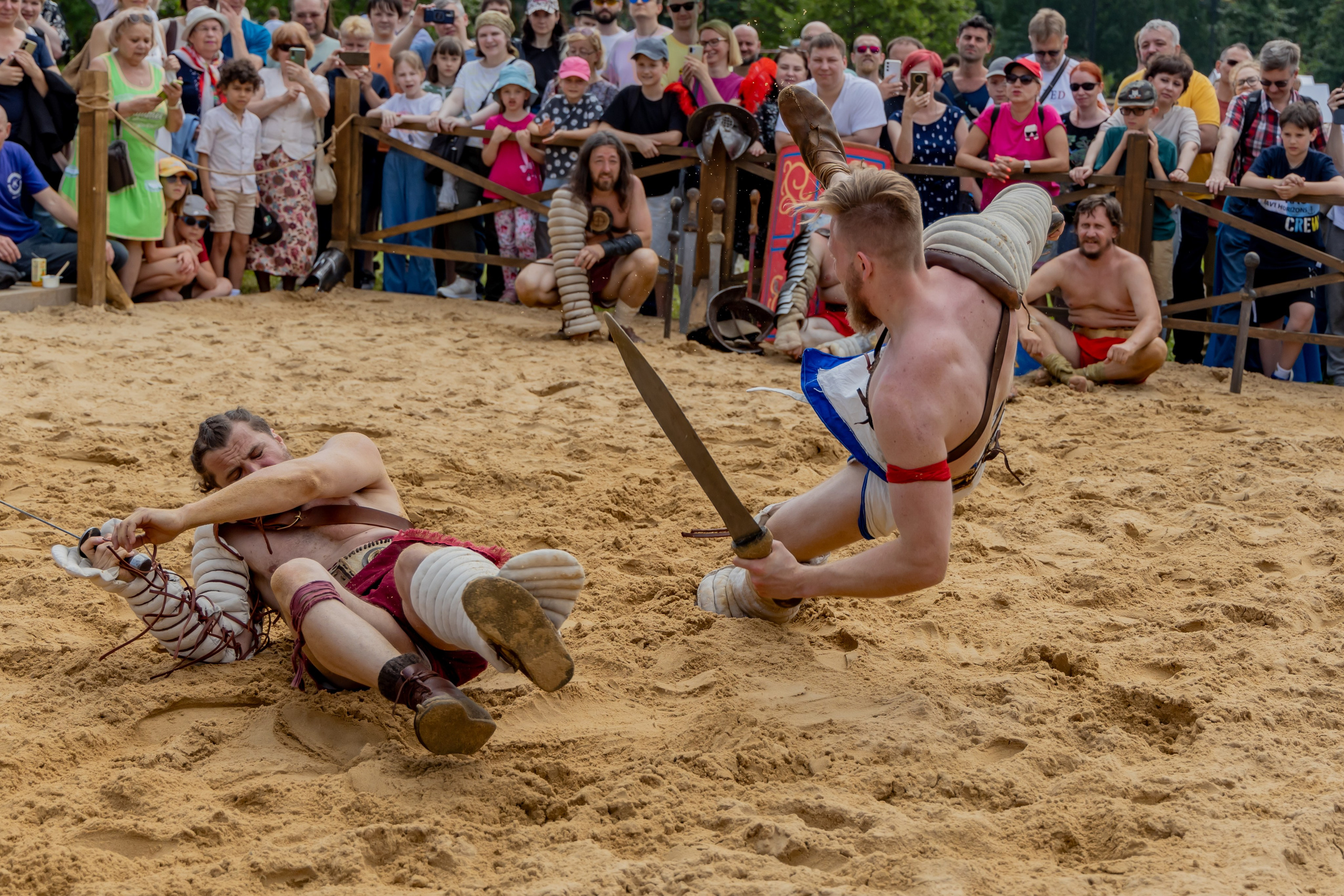 Времена и эпохи 2024. Ростокинский акведук. Площадка Античность. Репортажный, семейный и студийный фотограф в Москве Демин Алексей