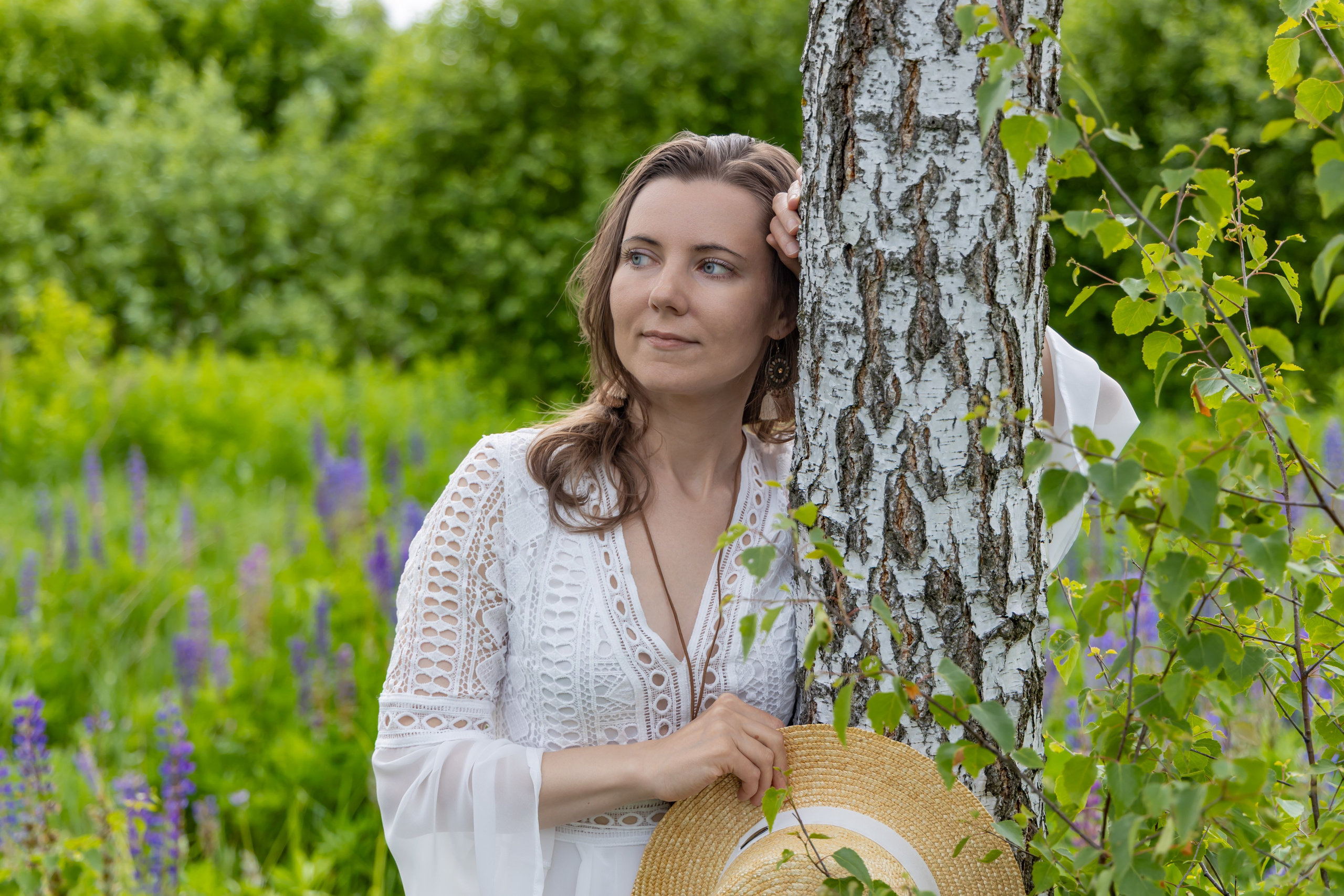 Фотосессия в люпинах. Репортажный, семейный и студийный фотограф в Москве Демин Алексей