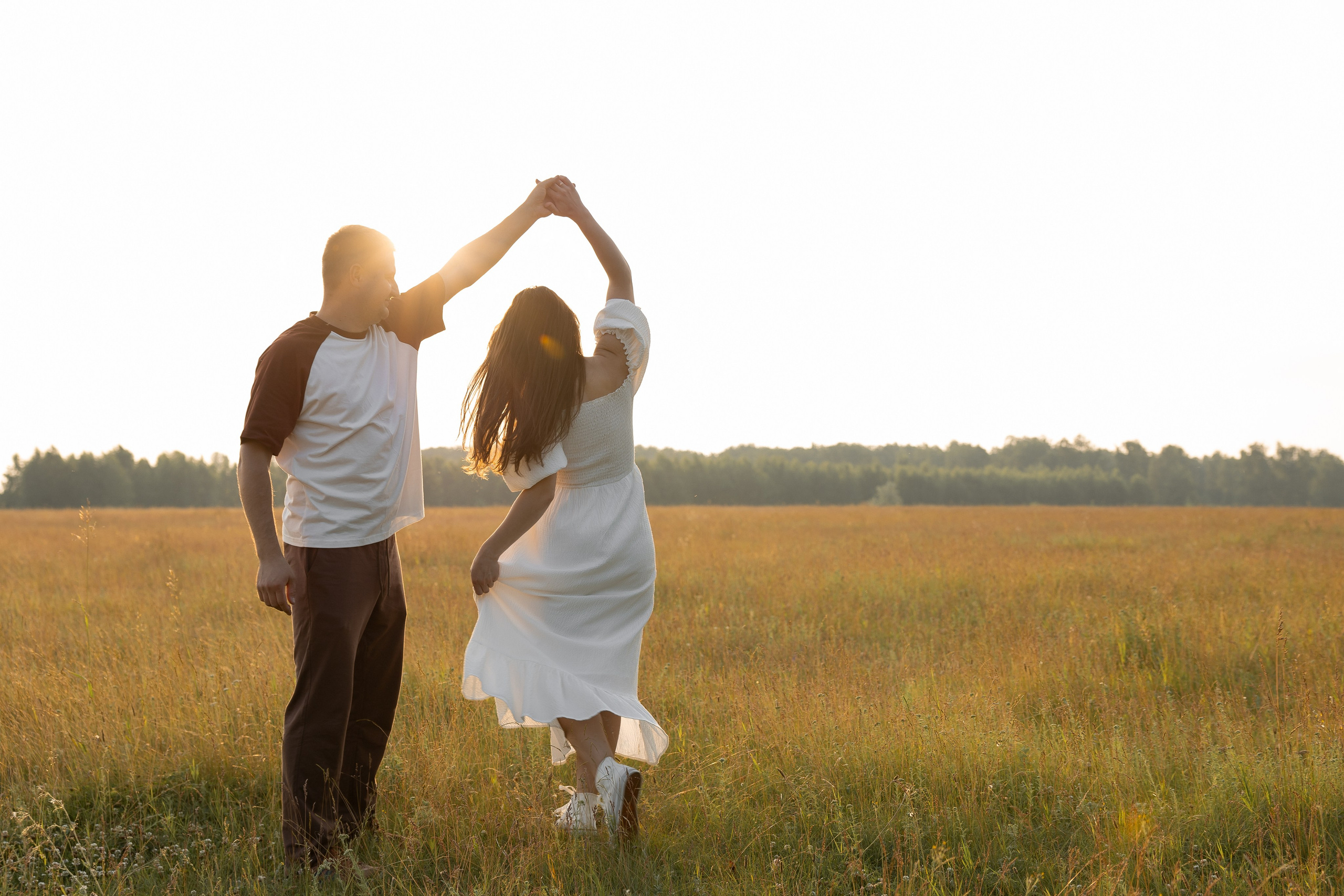 В поле. Семейный и свадебный фотограф в Челябинске Мария Леонтьева