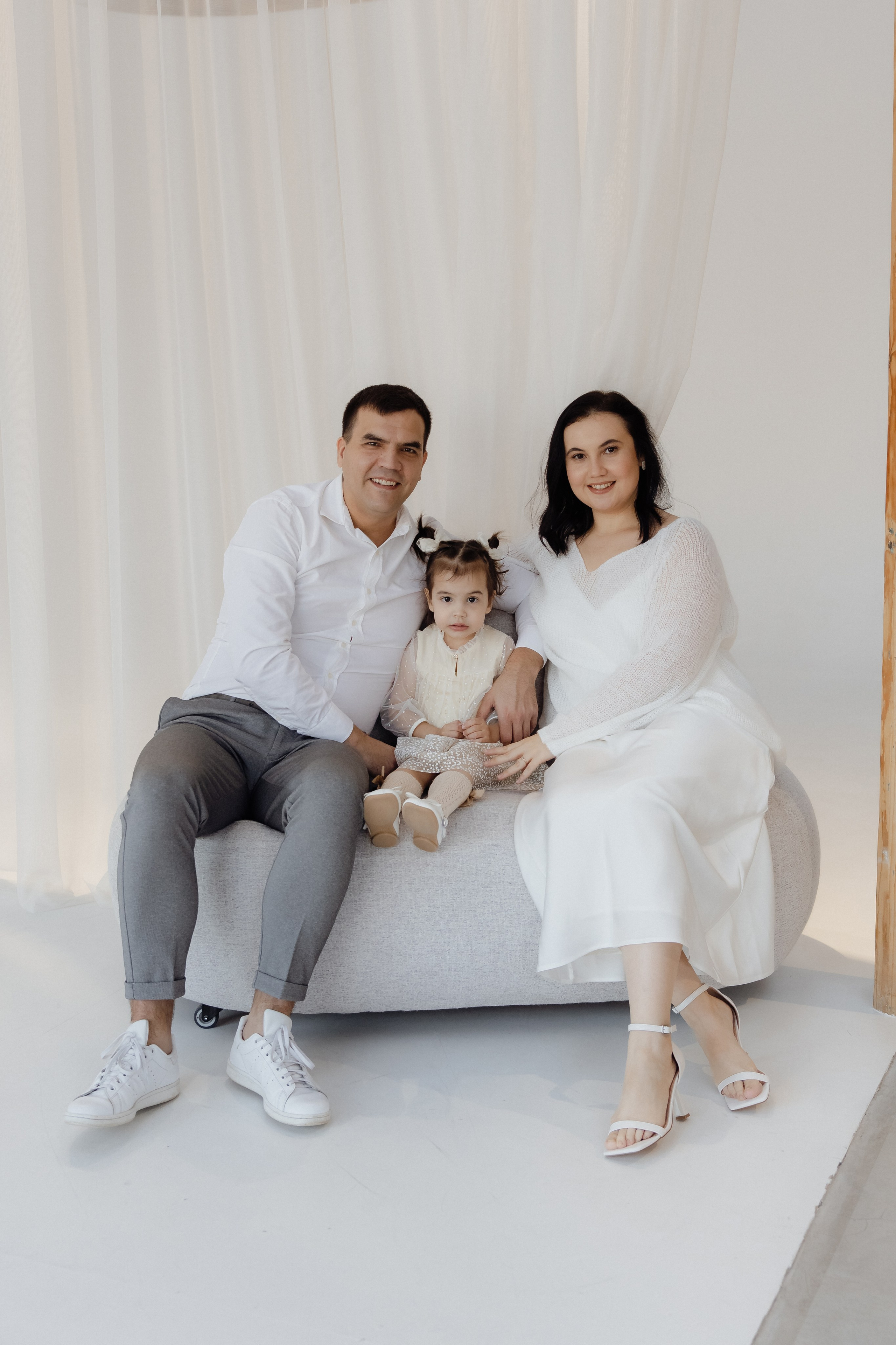 Николай, Зарина и Кира. Семейный и свадебный фотограф в Челябинске Мария Леонтьева