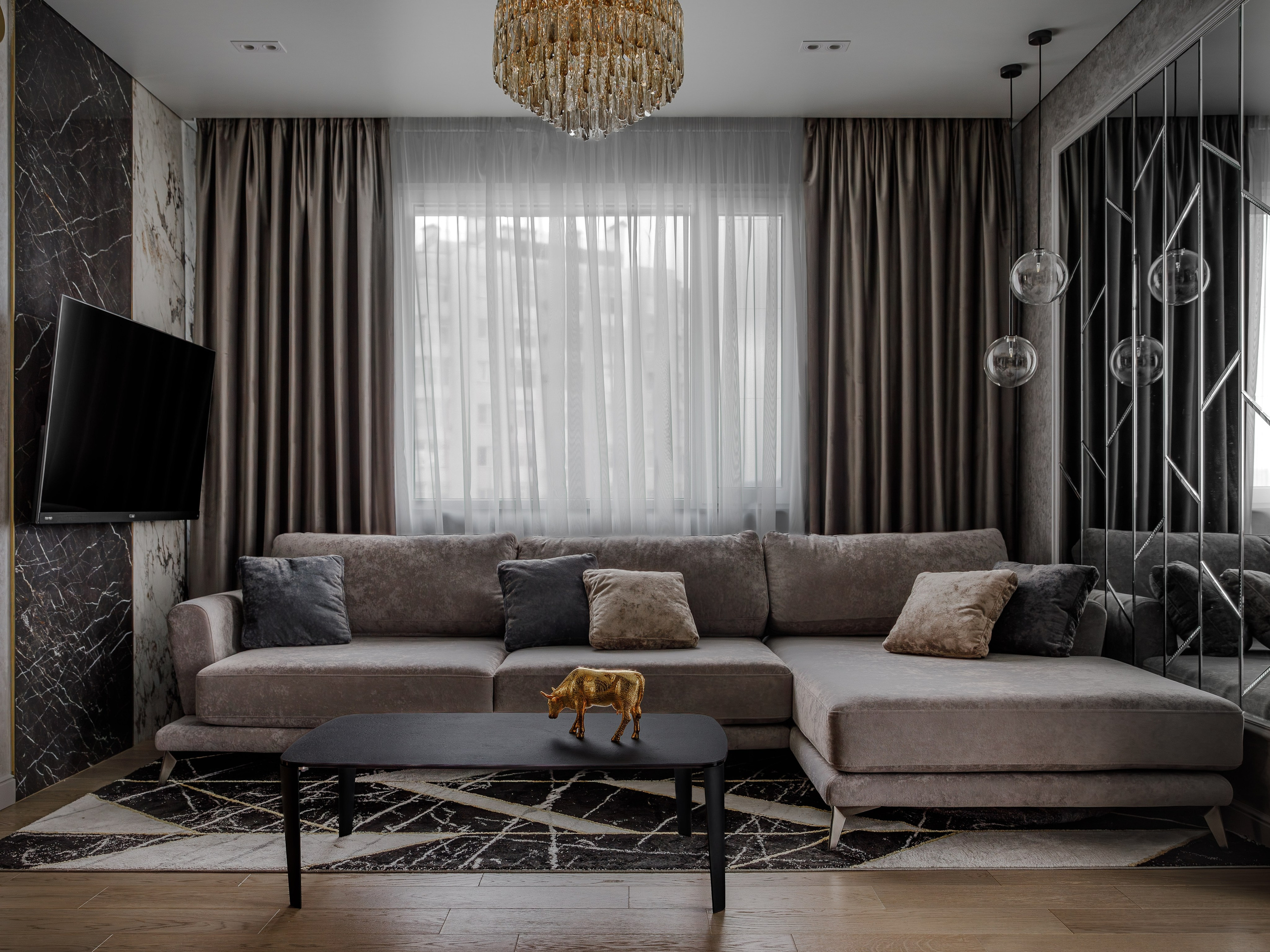 Дизайн Виктории Аббасовой, ЖК Прагма, Сочи. Интерьерный фотограф Москва