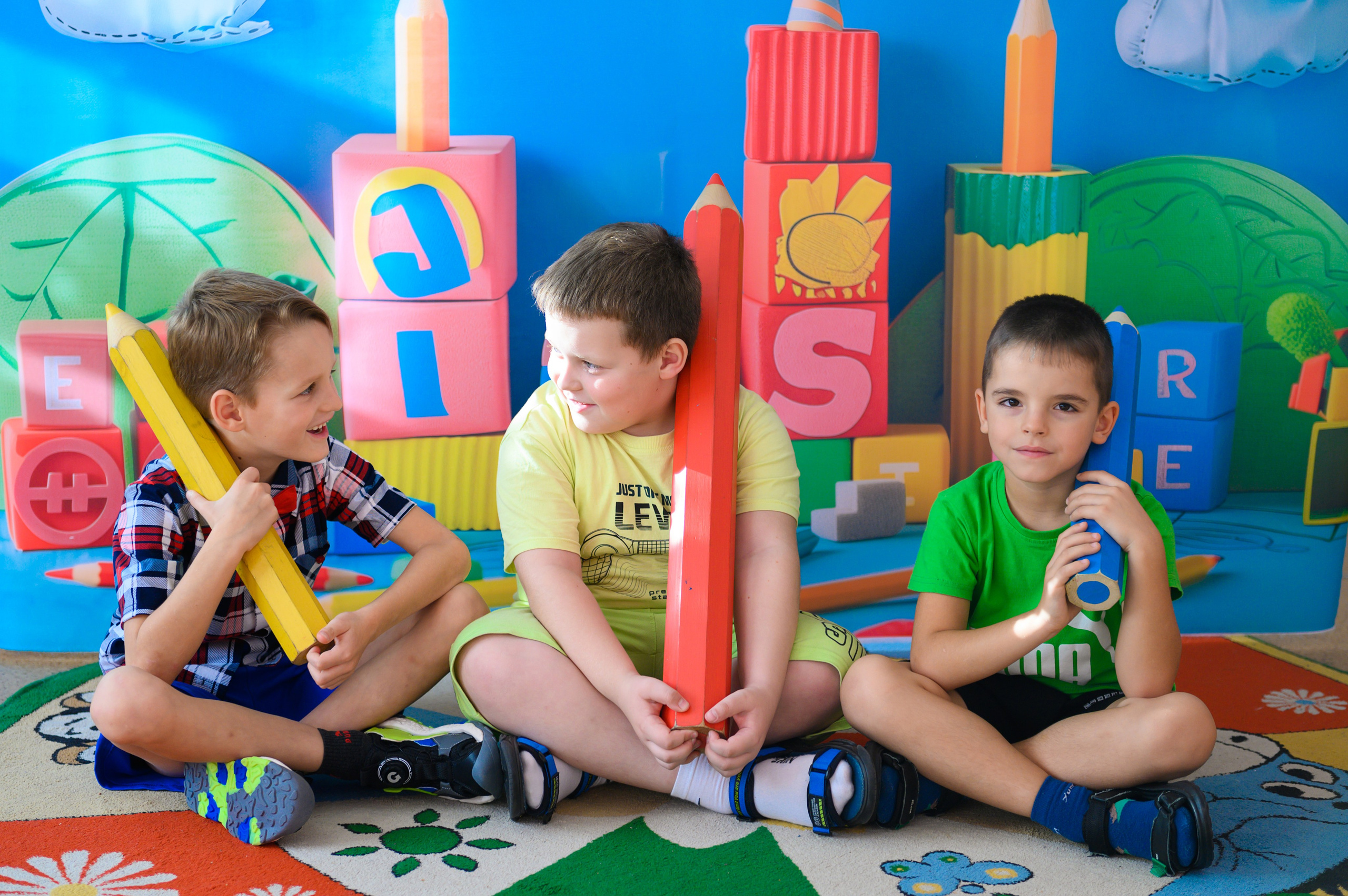 Фотосессия на выпускные альбомы для детского сада. Выпускные альбомы Искитим Бердск Новосибирск