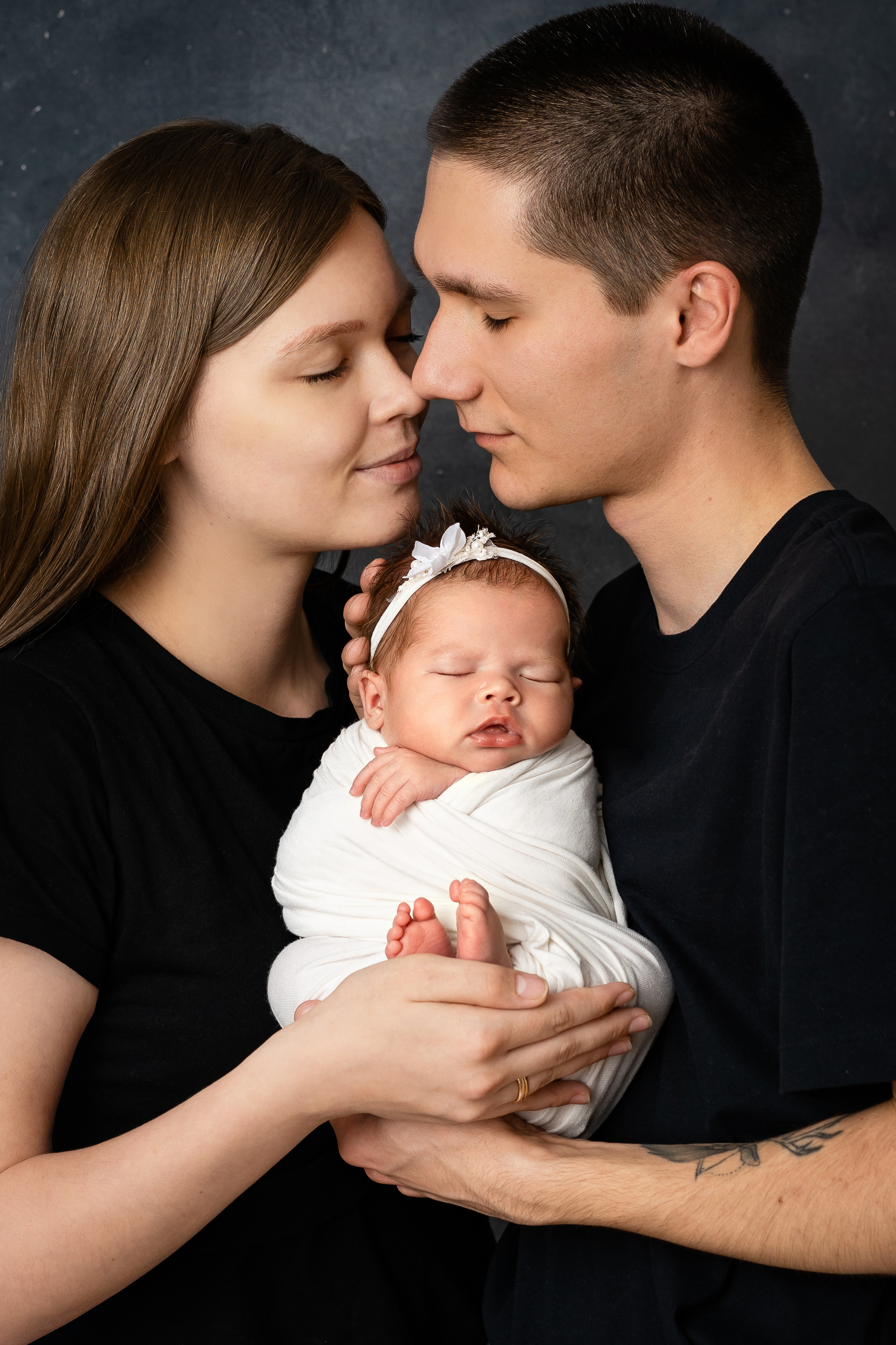 Есения 18 дней. Фотограф беременных, новорожденных и малышей до года