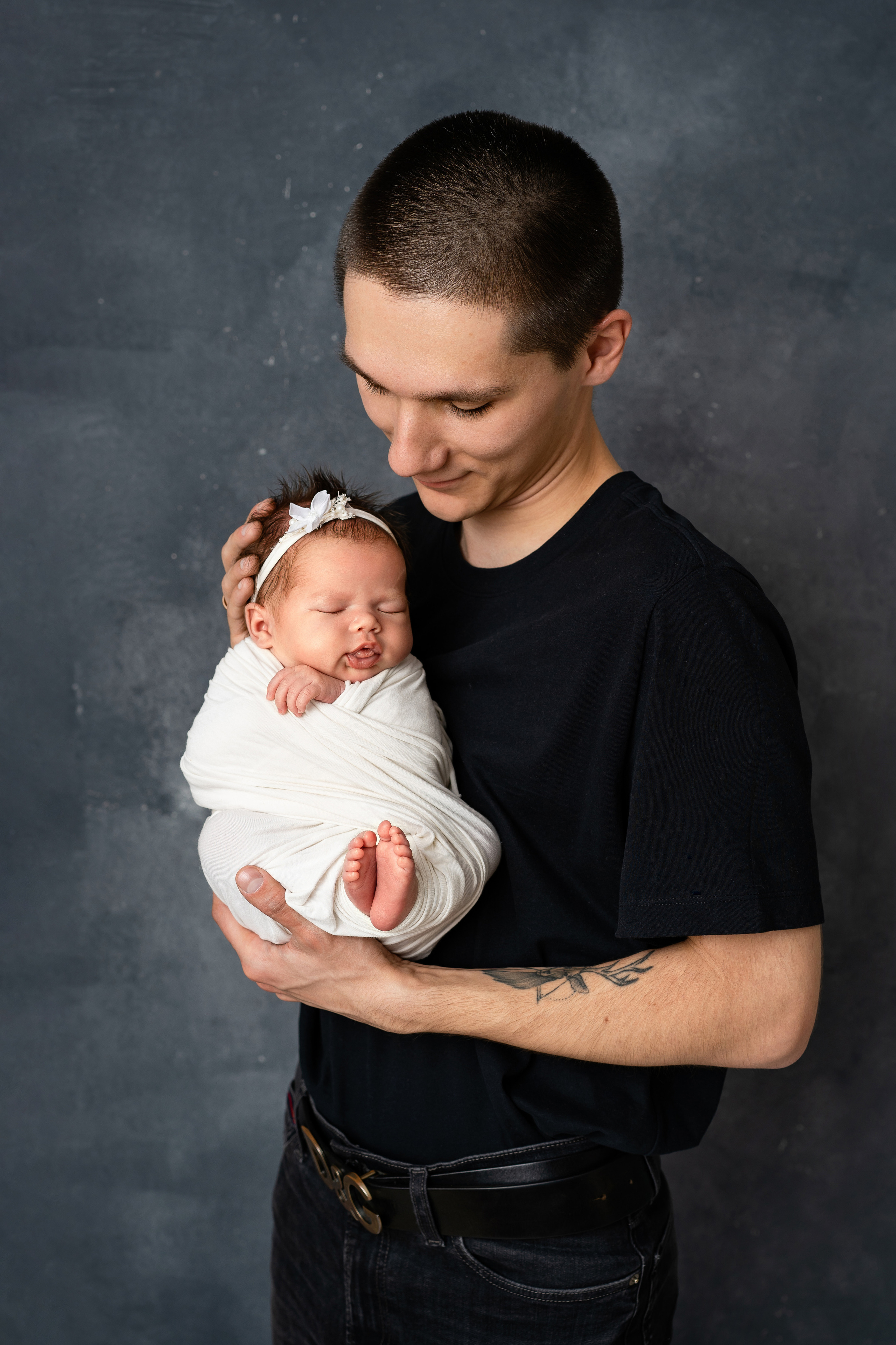 Есения 18 дней. Фотограф беременных, новорожденных и малышей до года