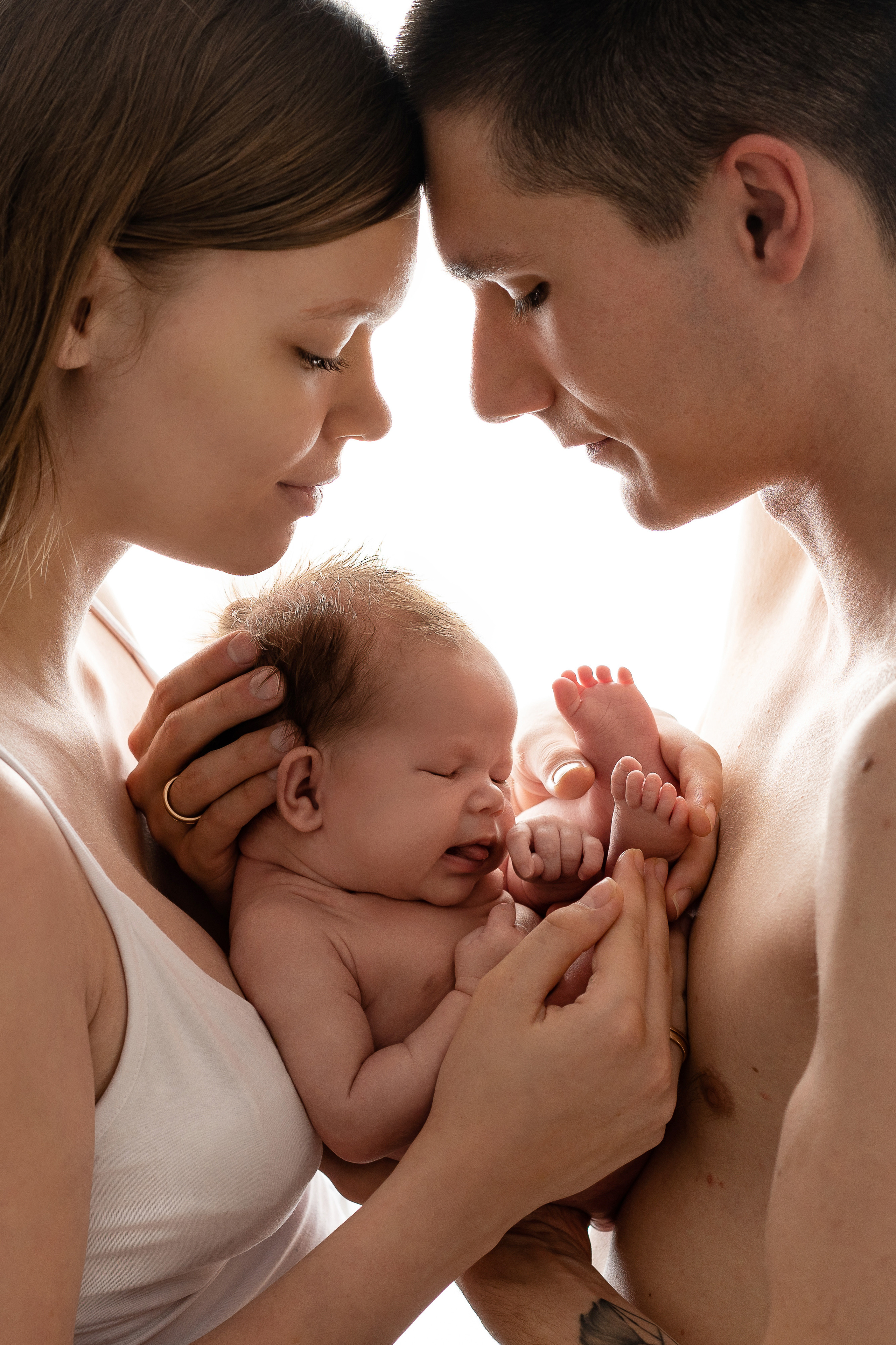 Есения 18 дней. Фотограф беременных, новорожденных и малышей до года