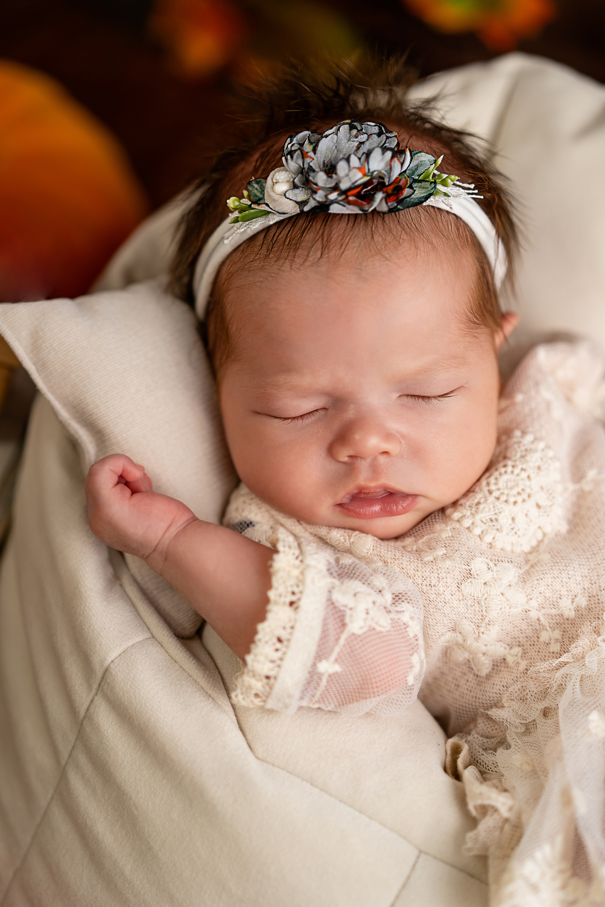 Есения 18 дней. Фотограф беременных, новорожденных и малышей до года