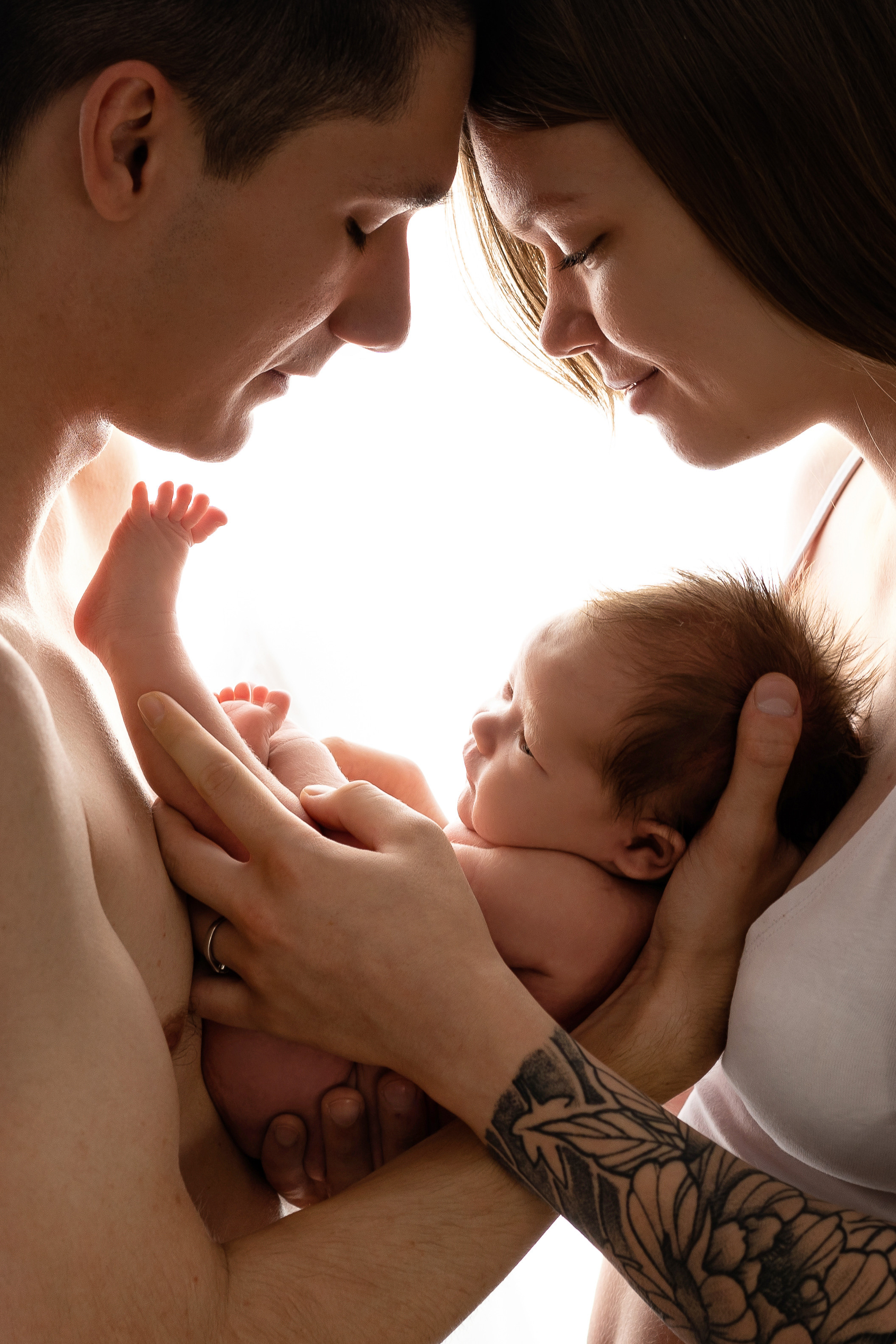 Есения 18 дней. Фотограф беременных, новорожденных и малышей до года