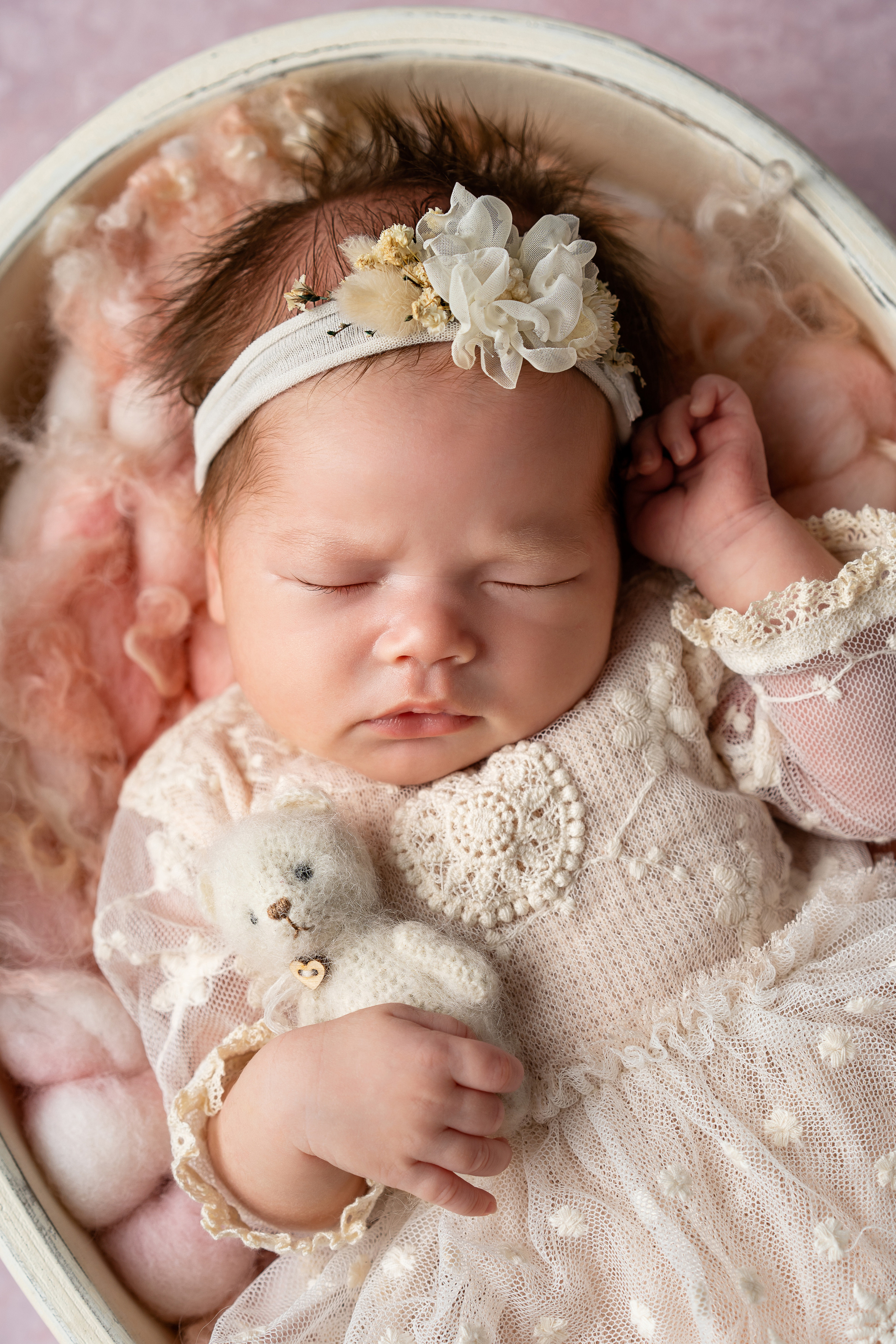 Есения 18 дней. Фотограф беременных, новорожденных и малышей до года