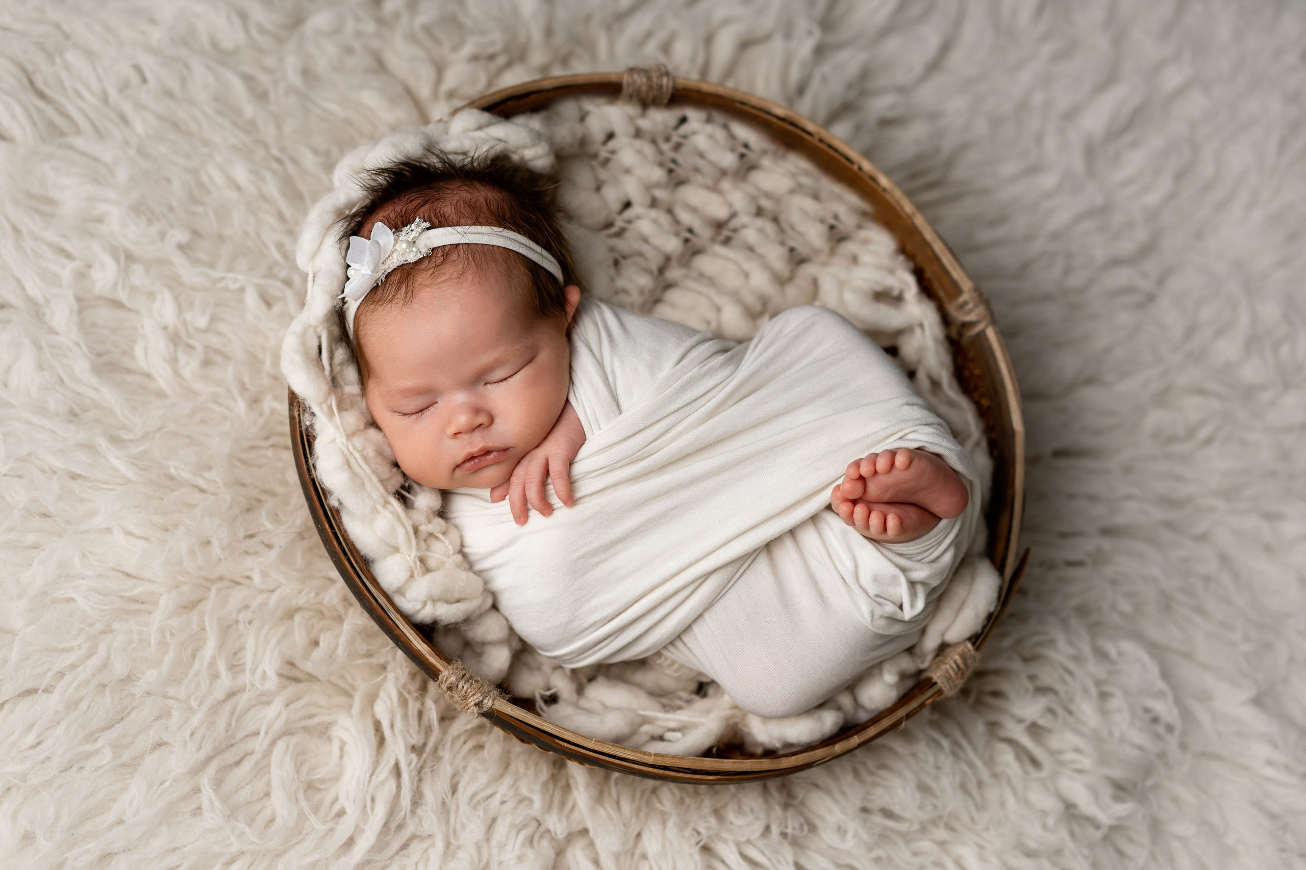 Есения 18 дней. Фотограф беременных, новорожденных и малышей до года