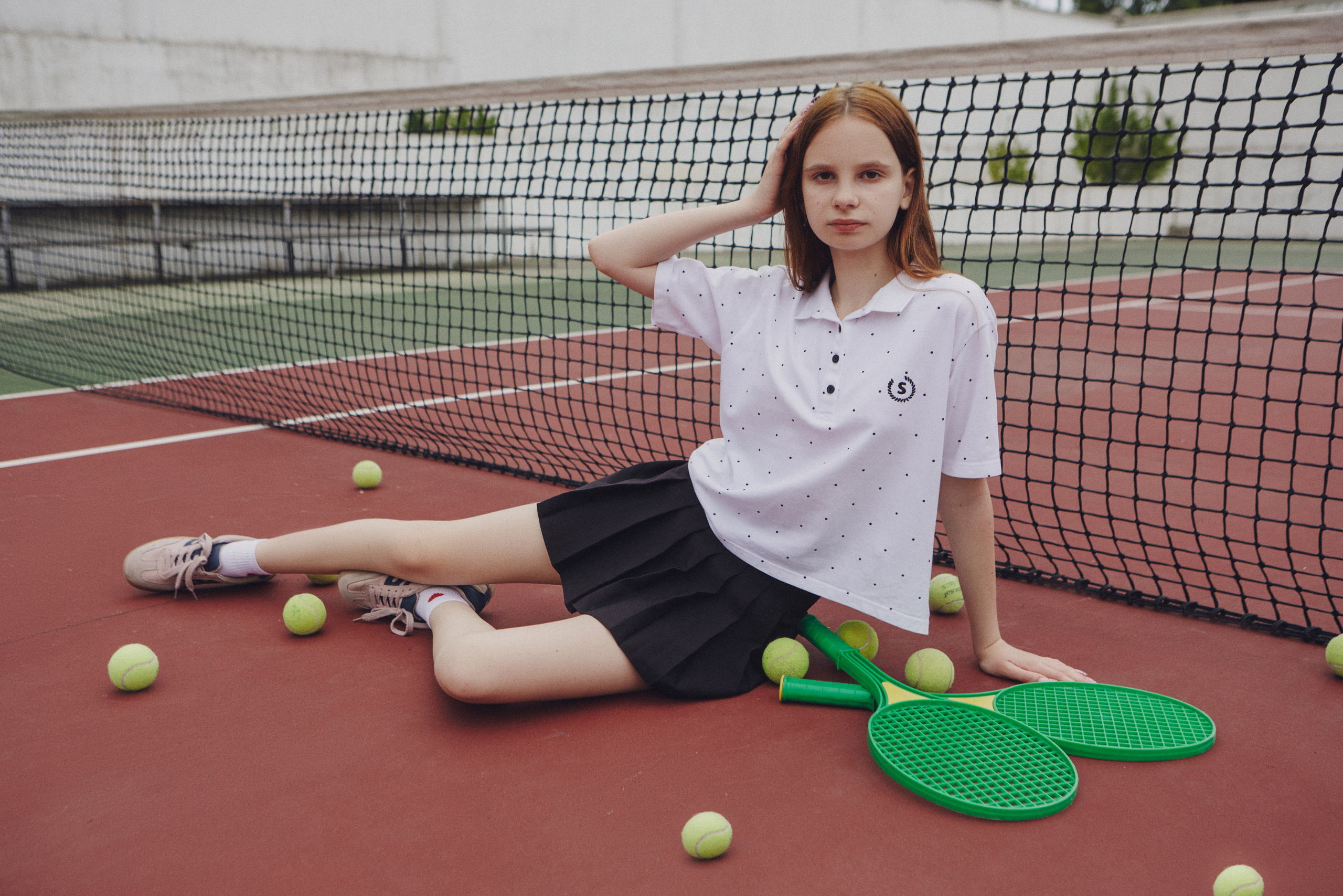 Tennis Photoshoot. Efimova Model Agency