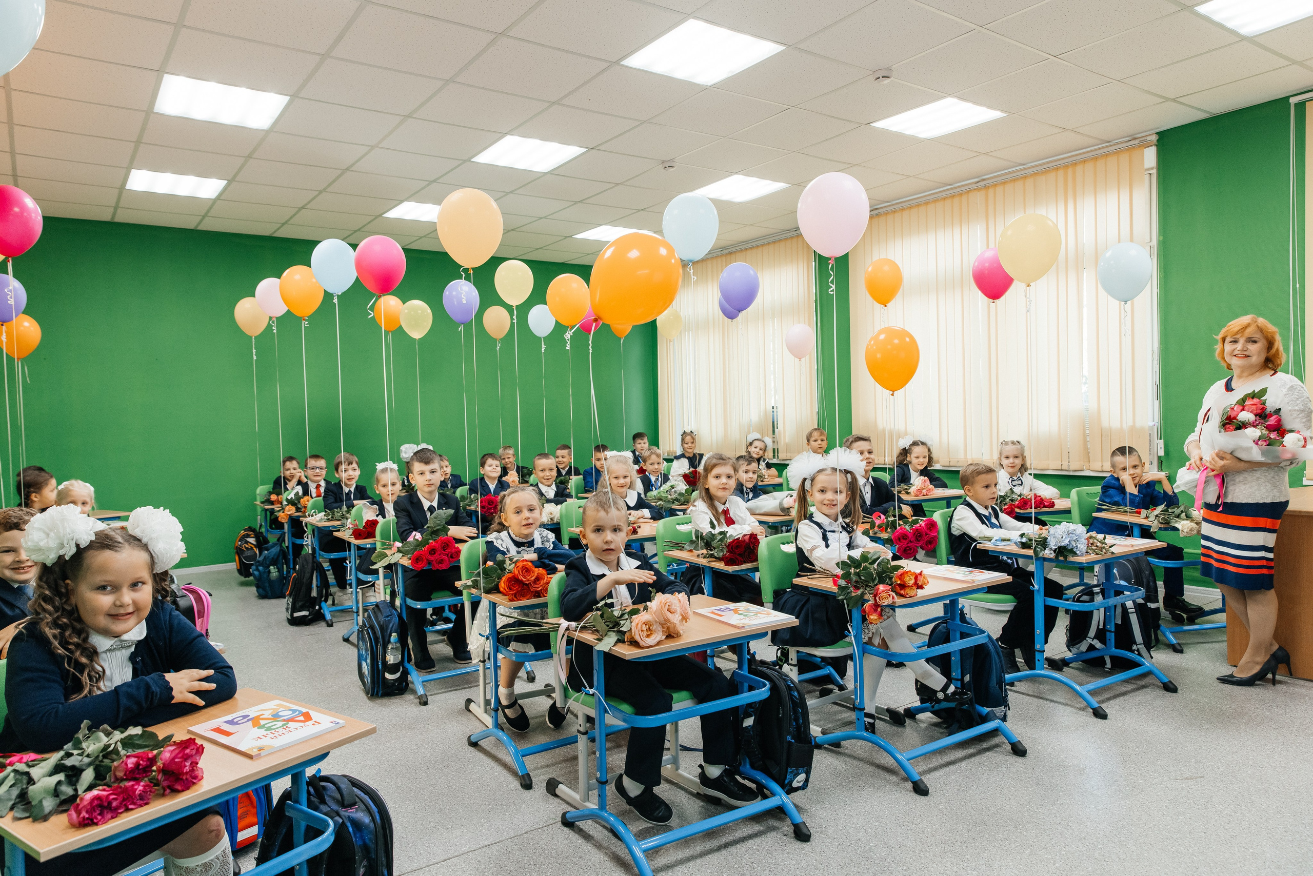 1 сентября 1 класс. Фотограф Москва Шептаев Артём