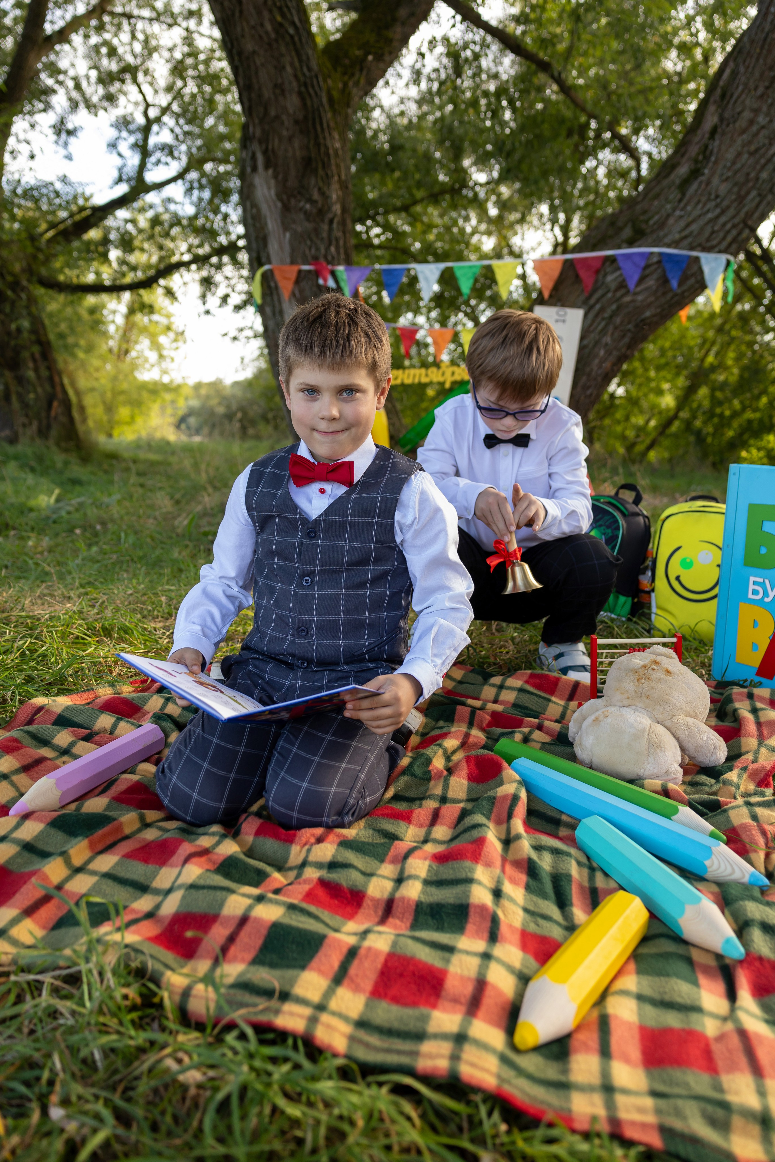 Братья Ярослав и Тимофей (1 и 2 класс). Фотограф в Серпухове Наталья Руденко