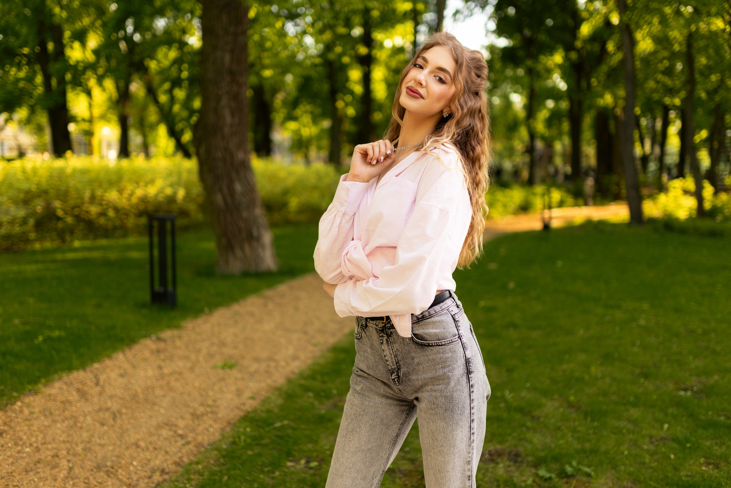 Съемка в парке Орленок с Ксенией в формате для «себя». Дмитрий Шульгин, портретный фотограф в Воронеже