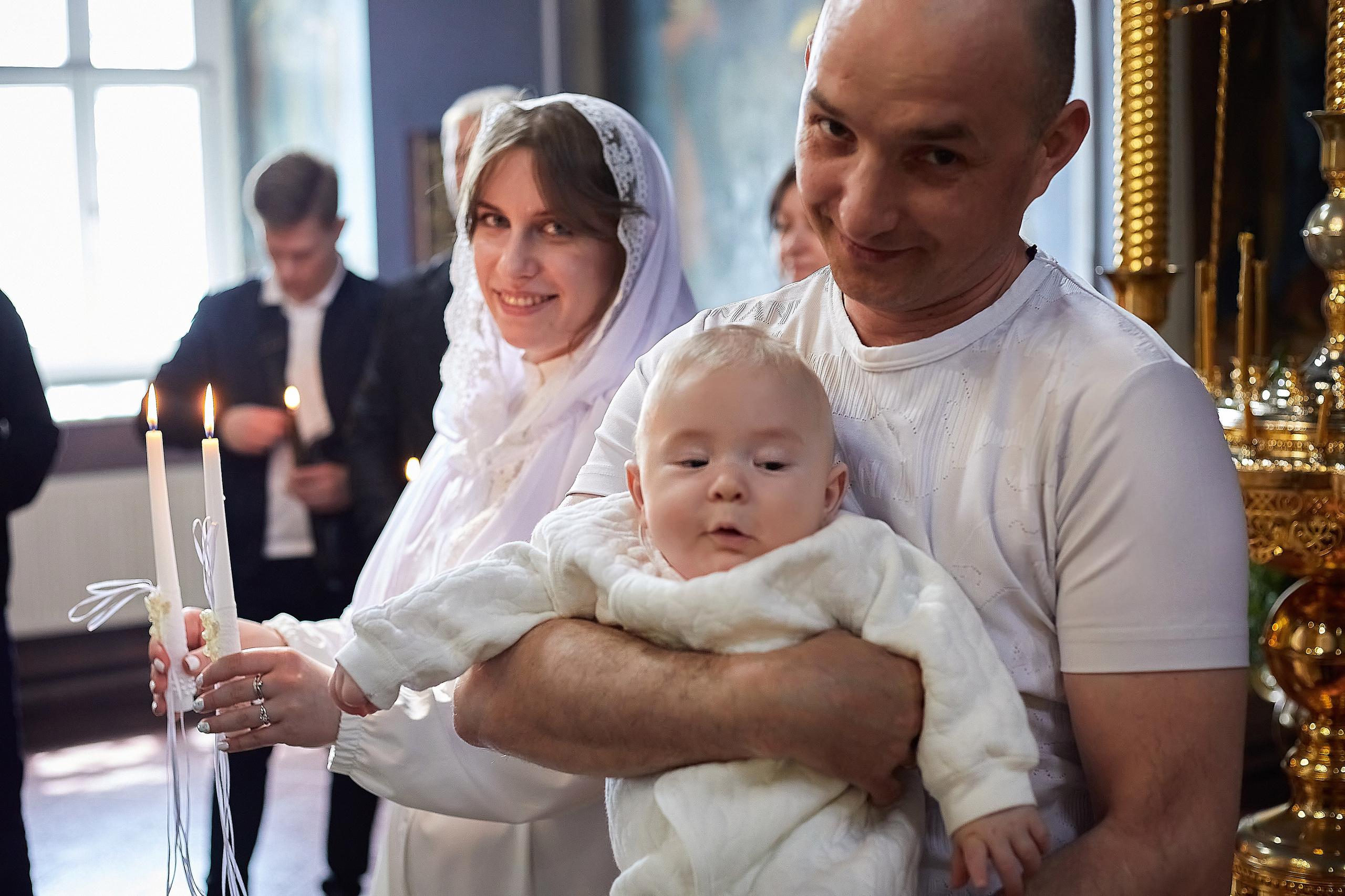Крещение Ярослава. Семейный и детский фотограф в Ярославле Юлия Галашина