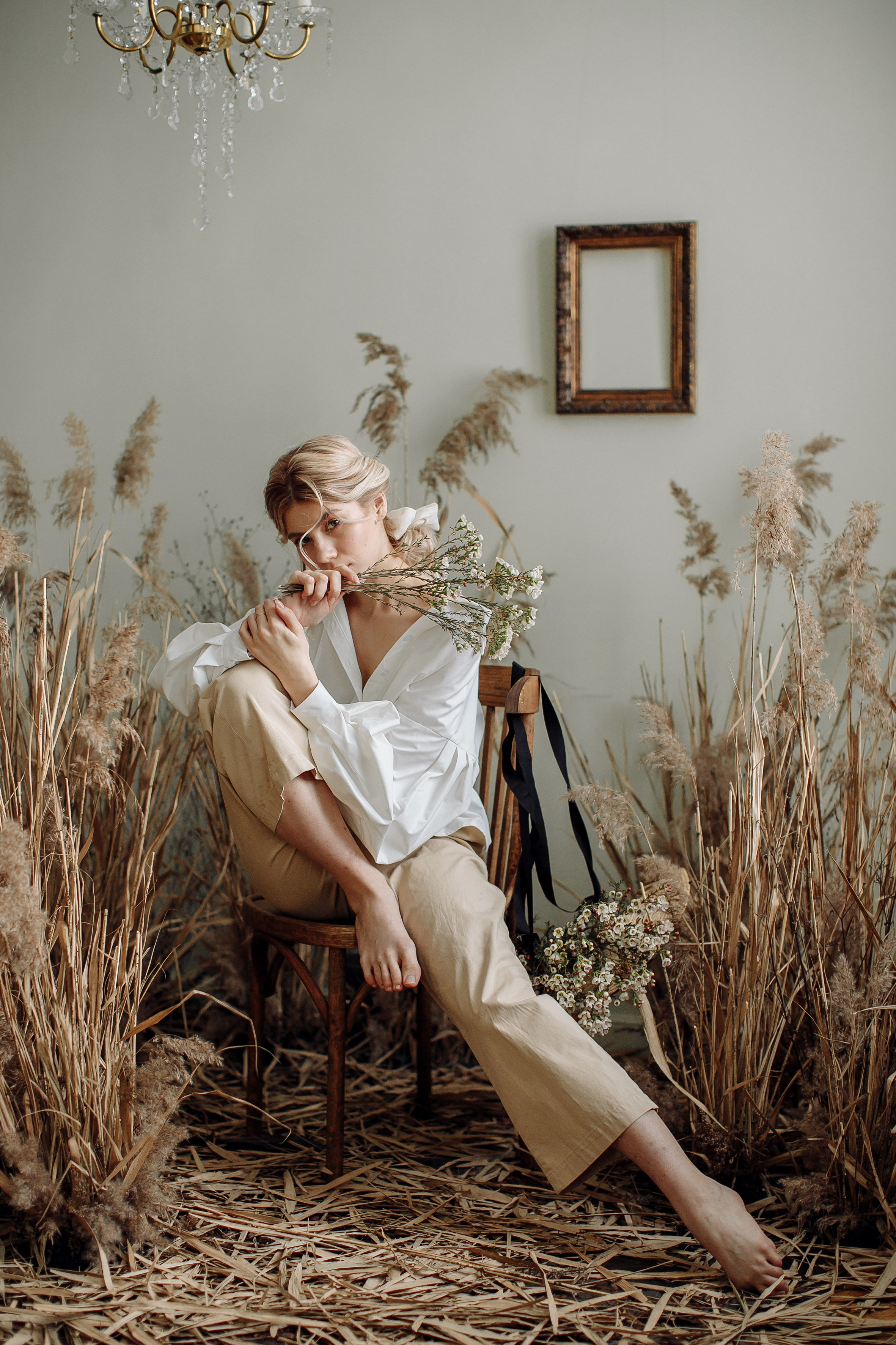 Портретная фотосессия Насти. Свадебный фотограф Москва