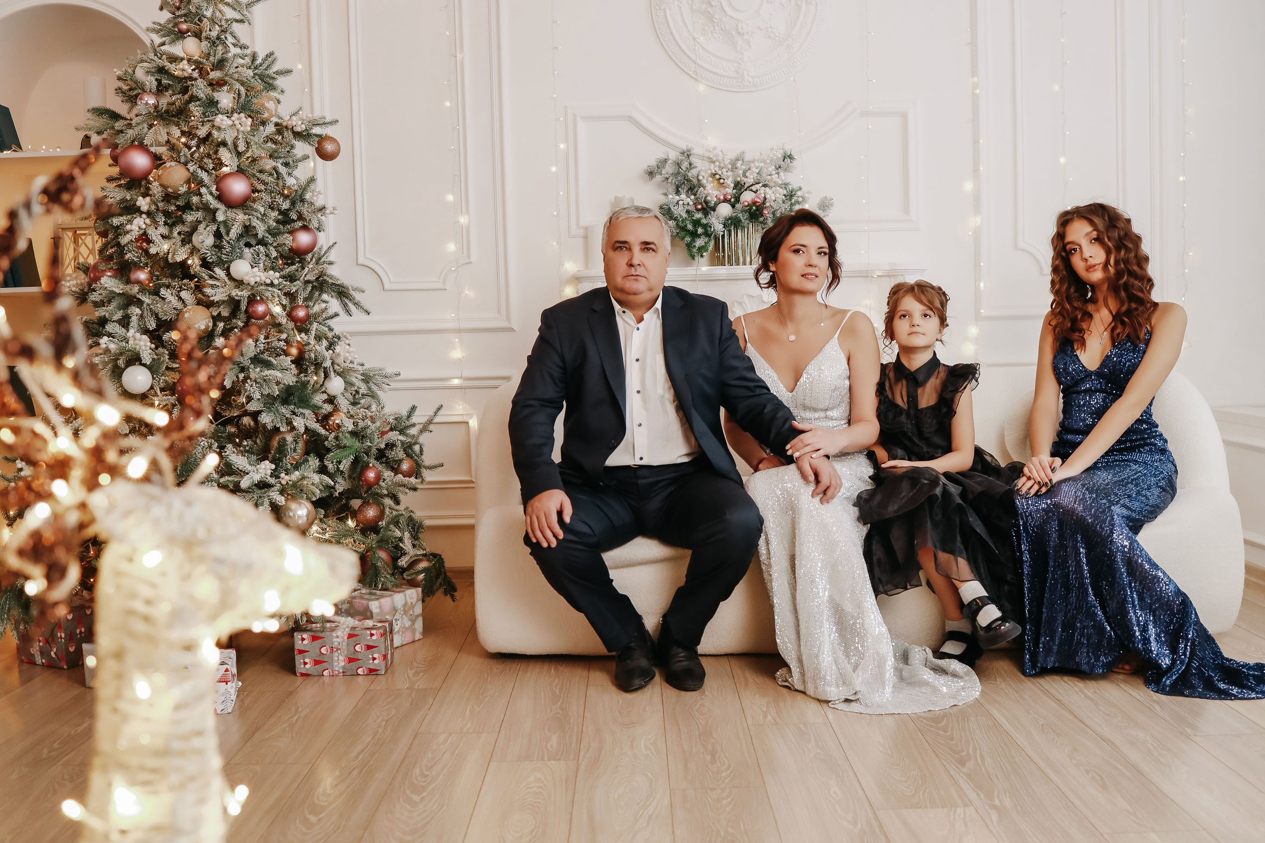 Новогодняя фотосессия в студии Флоренция. Иванова Ирина Свадебный и семейный фотограф г. Уфа