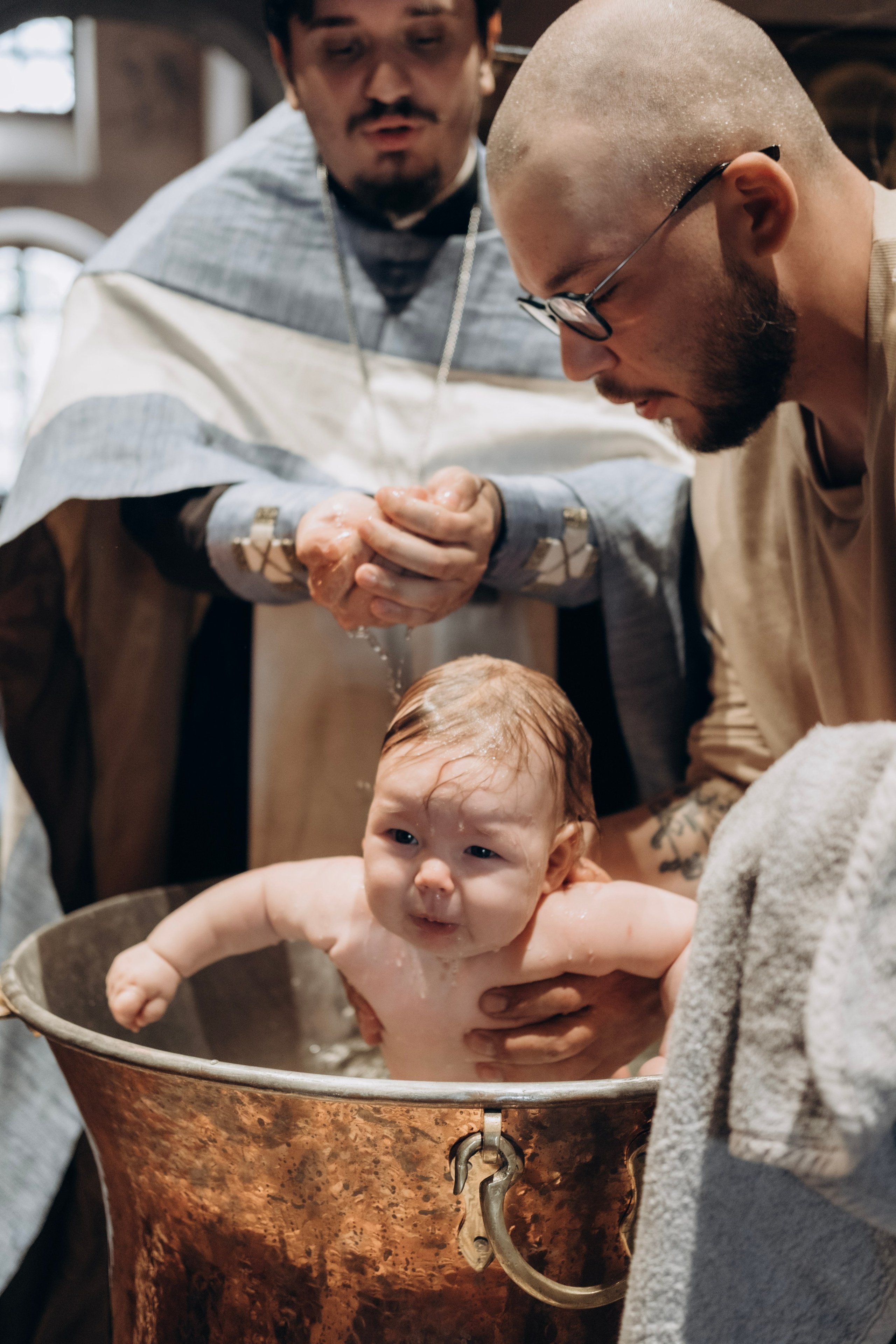Таинство крещения Макария. Главная