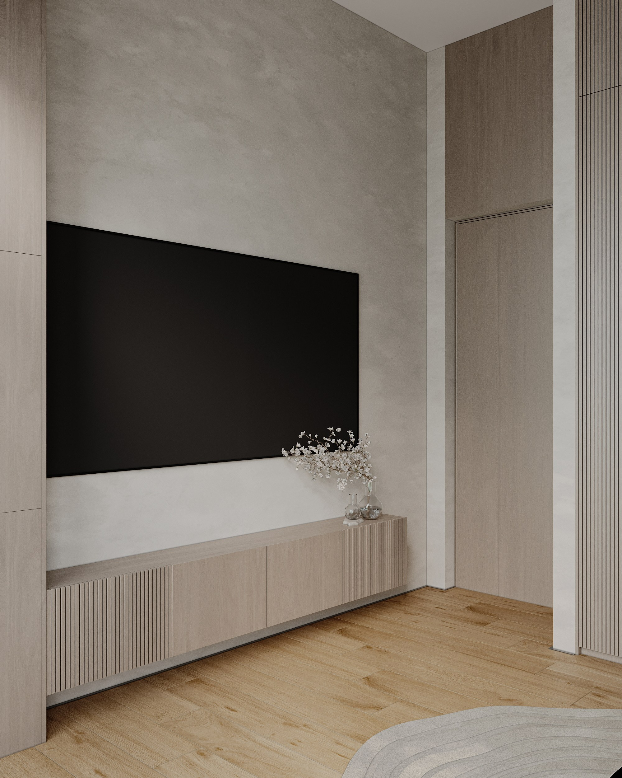 Визуализация загородного дома (интерьерная). Королёва Анастасия | 3D визуализатор