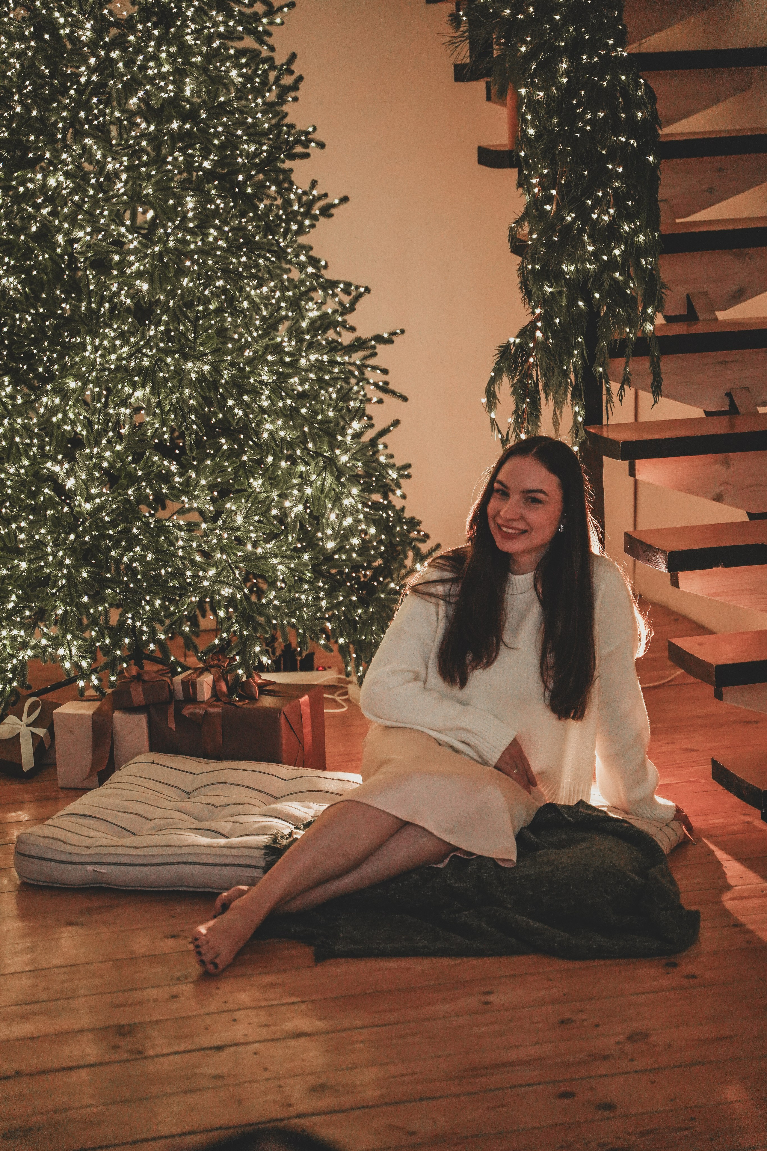 Новогодняя ночная фотосессия. Семейный и женский фотограф в Краснодаре Анастасия Приймак