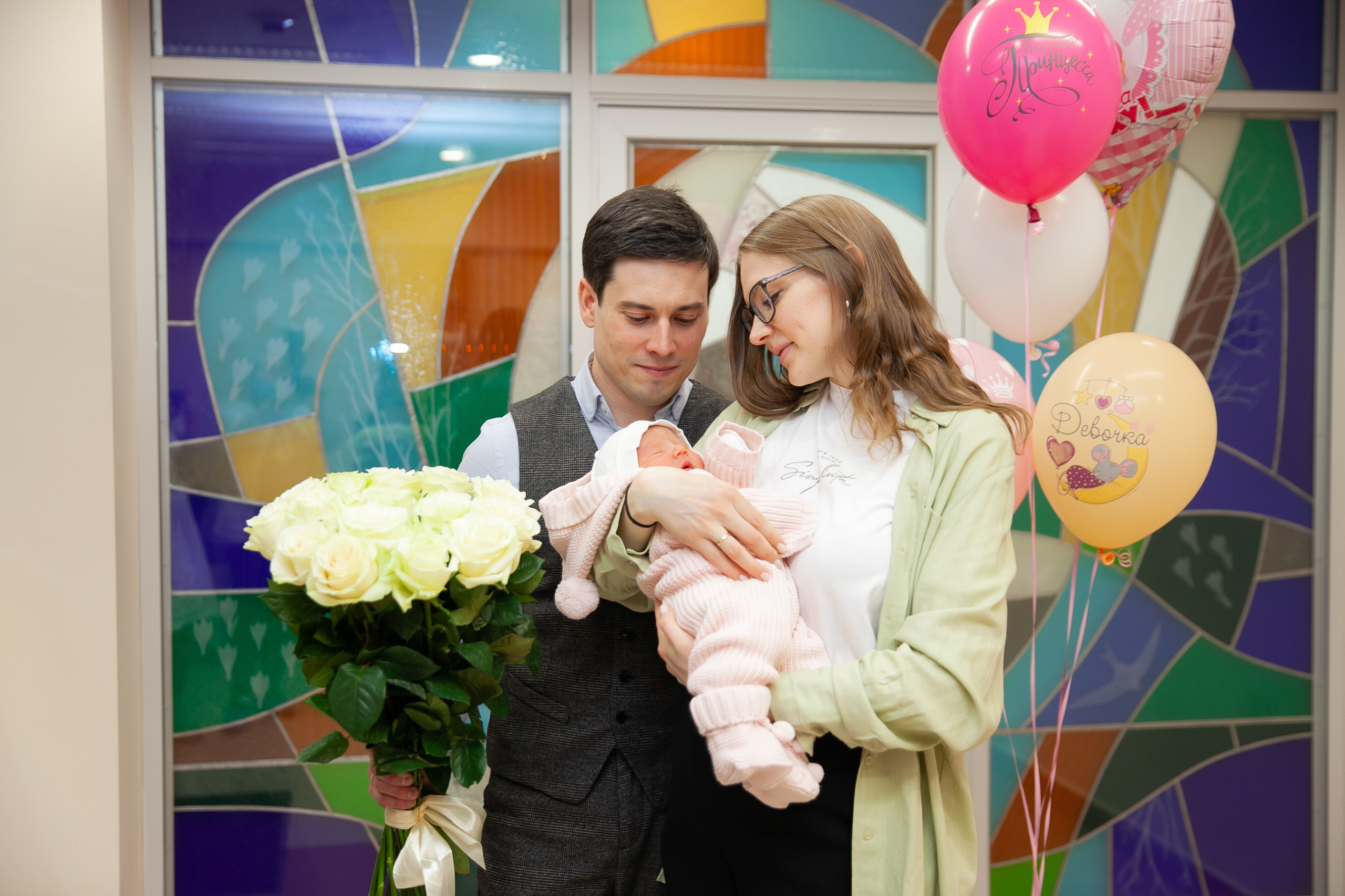 Выписка из роддома. Татьяна Нагорнова — семейный фотограф в Санкт-Петербурге