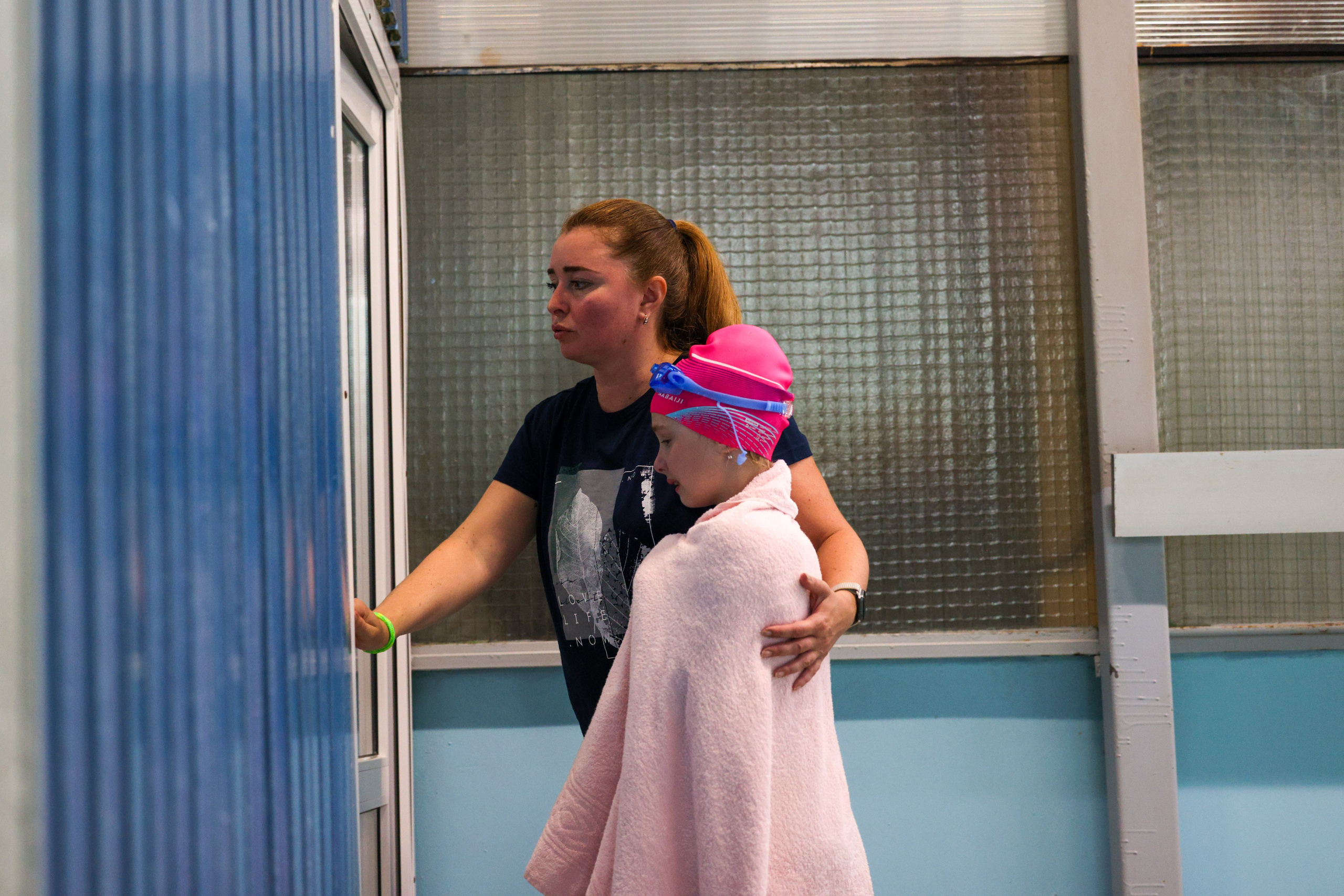 Веселый дельфин. Плавание. Дети 8-9 лет. Фотограф Александр Заломаев