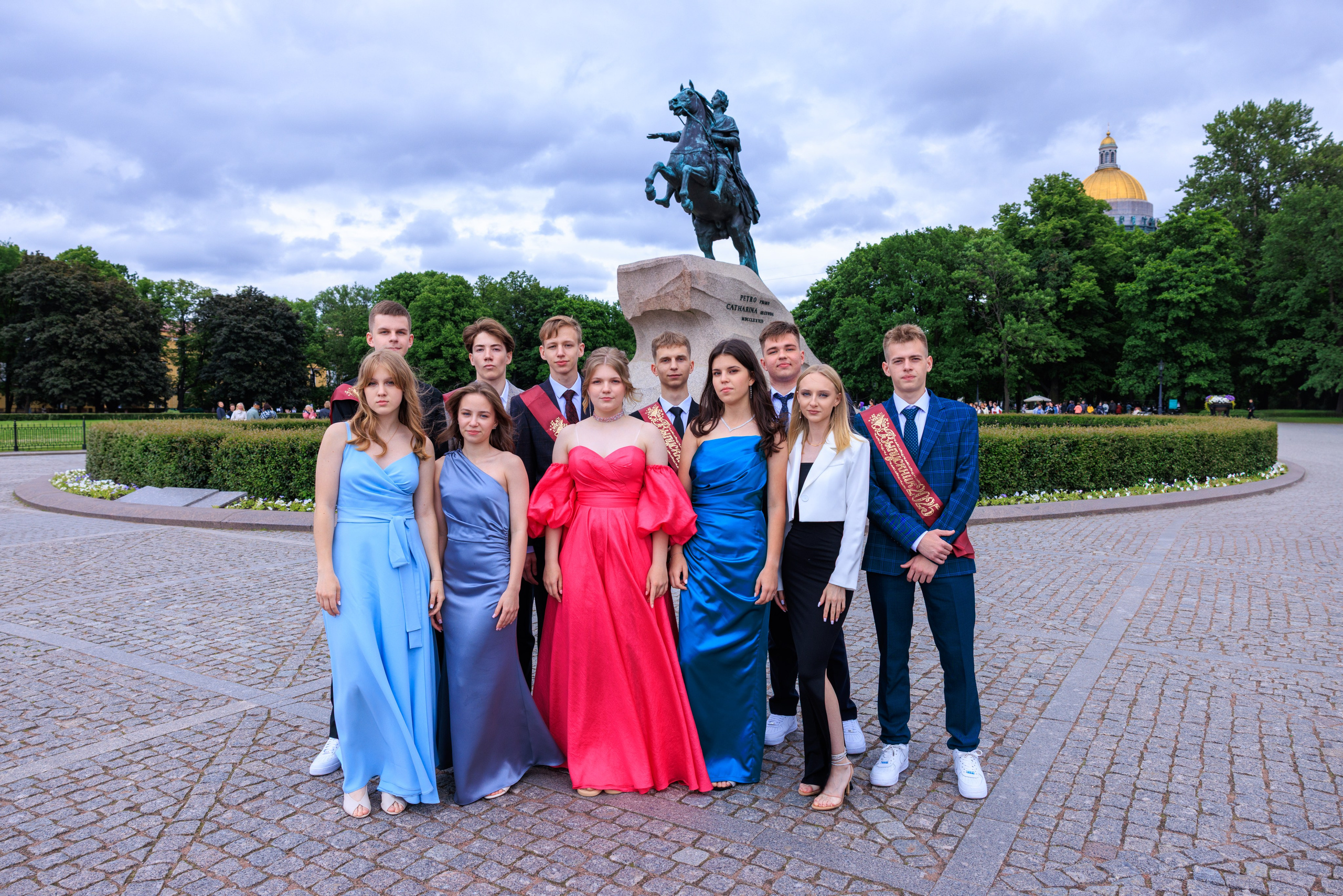 Выпускной лицея 244. Фотограф Александр Заломаев