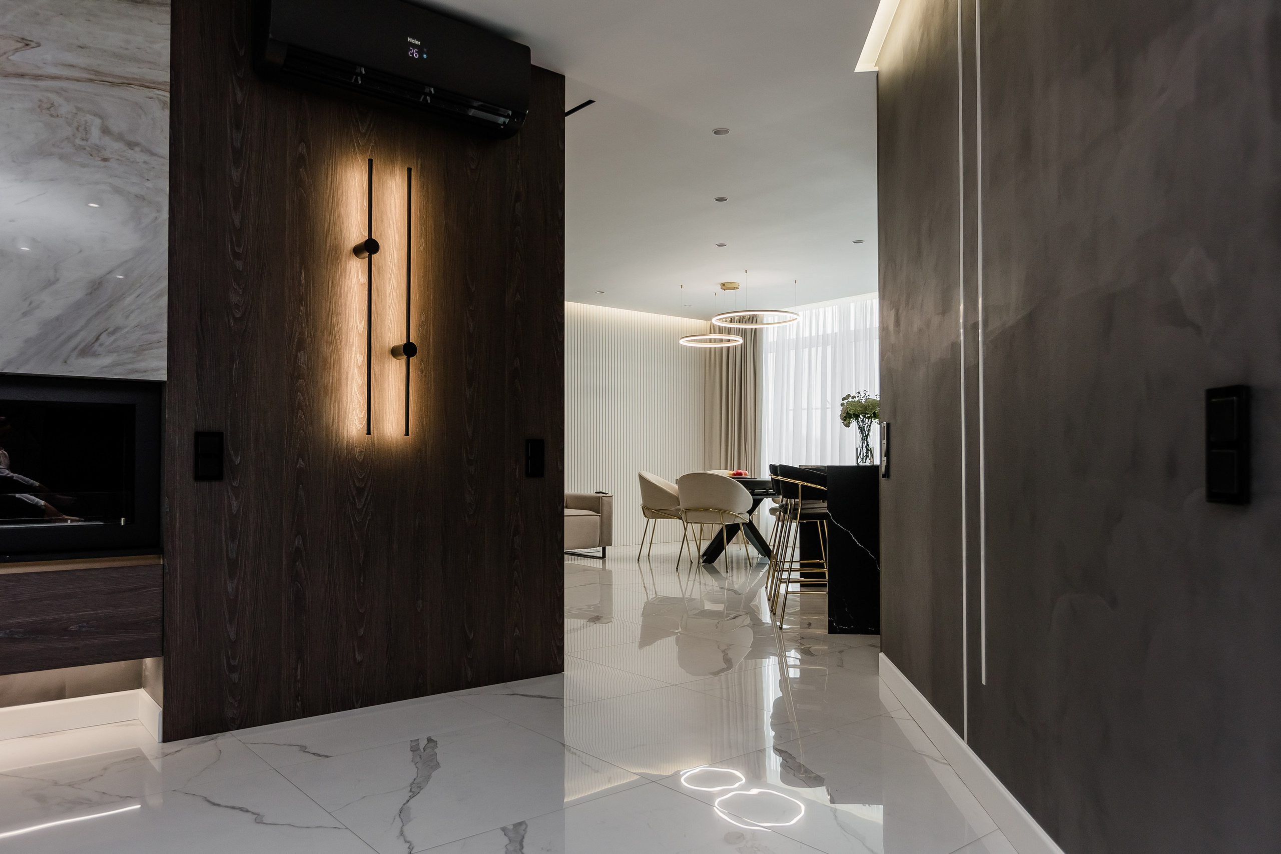 Реализация проекта 5к квартиры в Дубне. Дизайнер интерьера в Дубне, Москве, Дмитрове