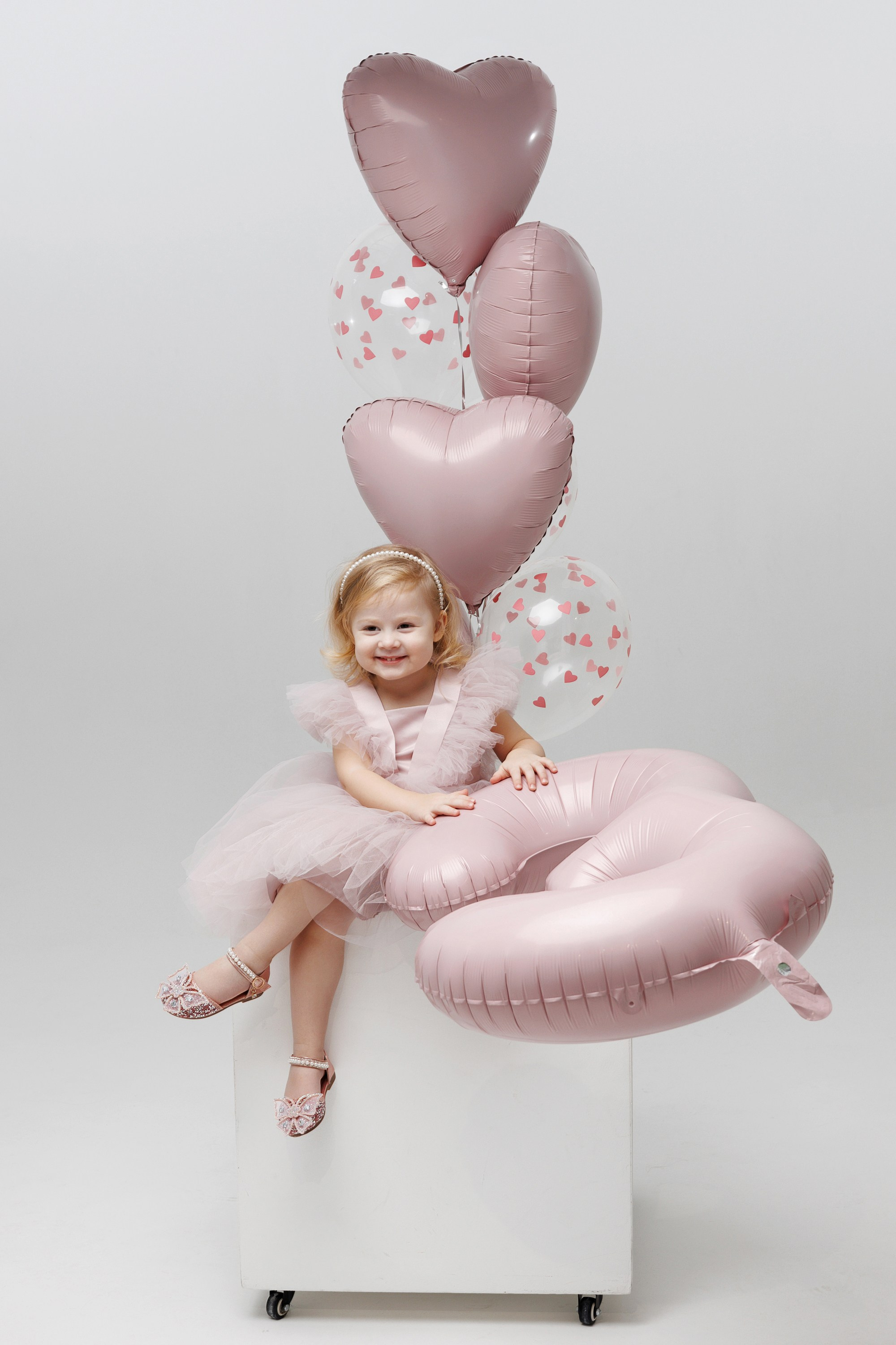 Съемка Дня Рождения Алисы в фотостудии CROSS-STUDIO зал IDEAL. Свадебный и семейный фотограф в Москве и МО Елена Агапова