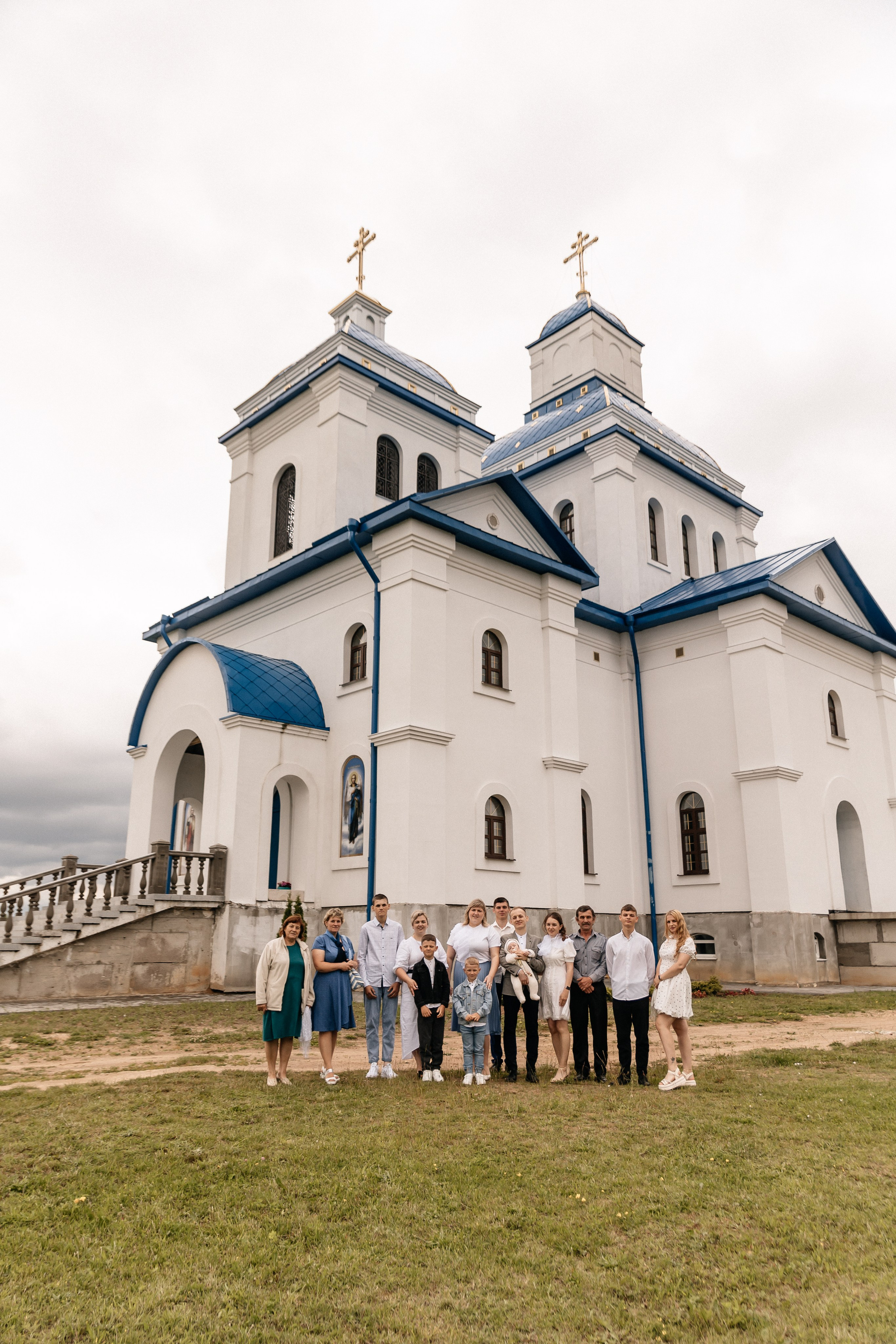 Крещение Максима. Семейный фотограф Минск Усова Ольга