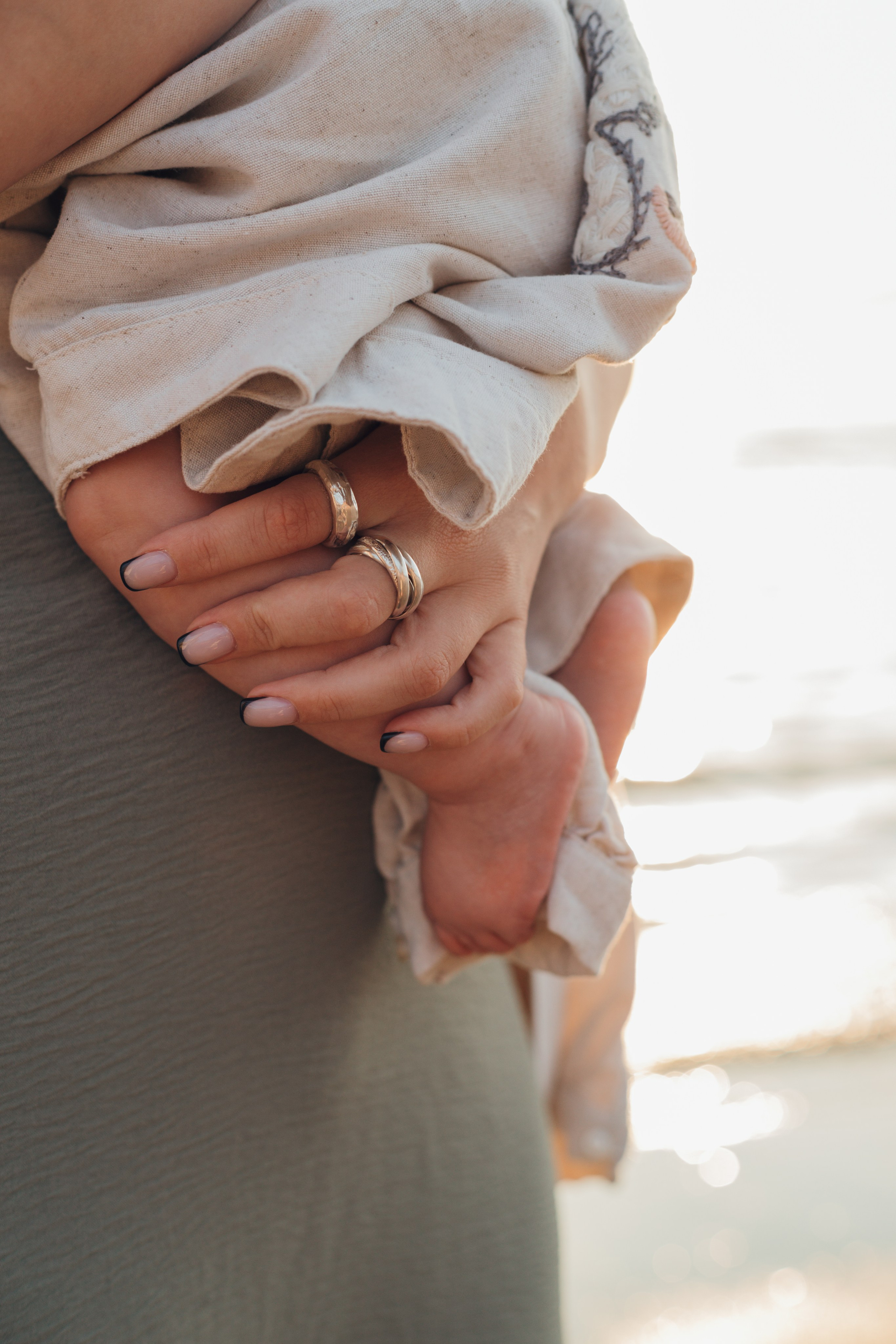 Первая встреча с морем. Семейный фотограф Санкт-Петербург СПб Анастасия Гаврилюк