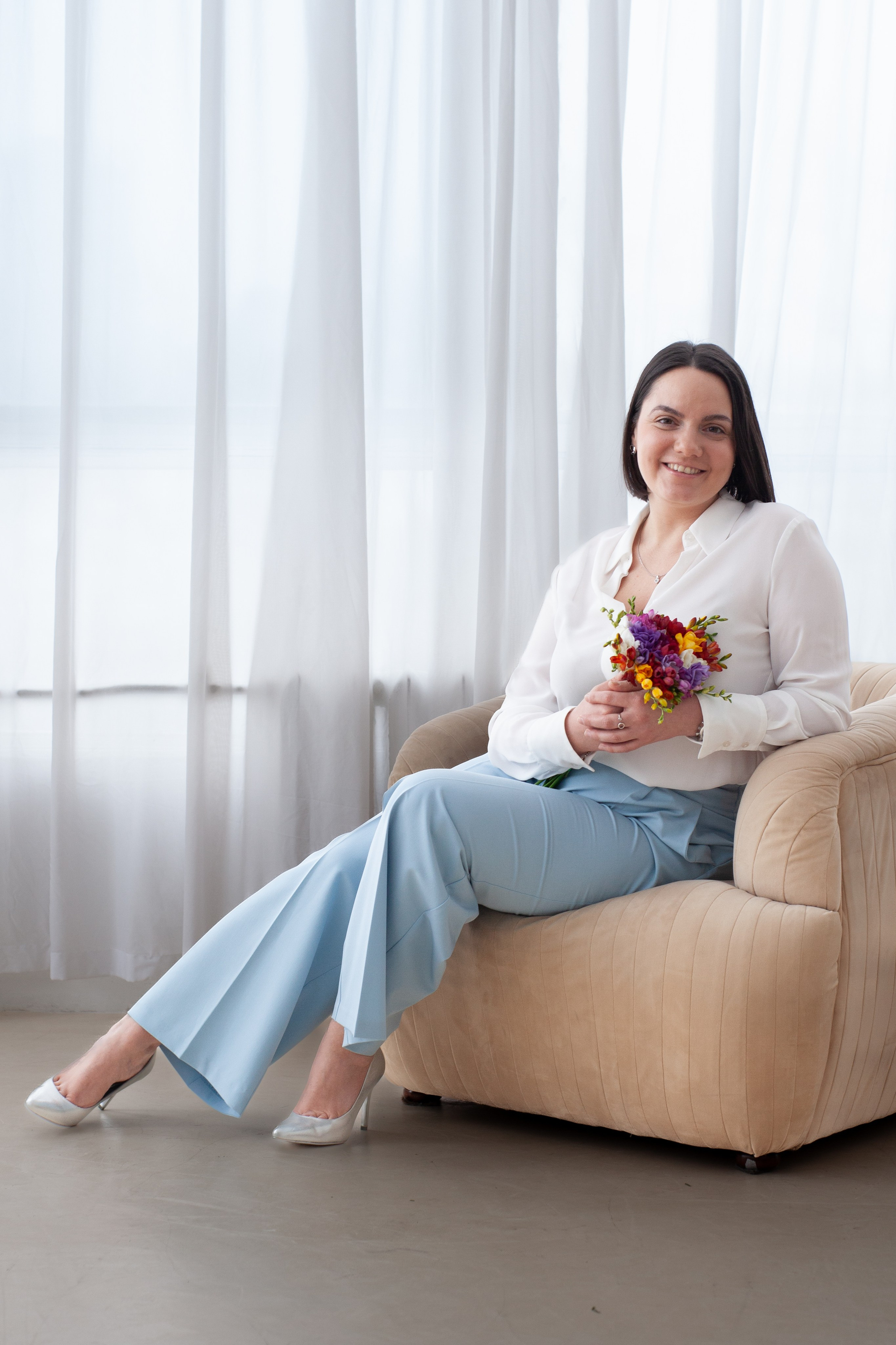 Фото день «Дарите женщинам цветы» для семейного клуба «ВМЕСТЕ». Анастасия, Фотограф женского портрета и беременности в стиле vogue