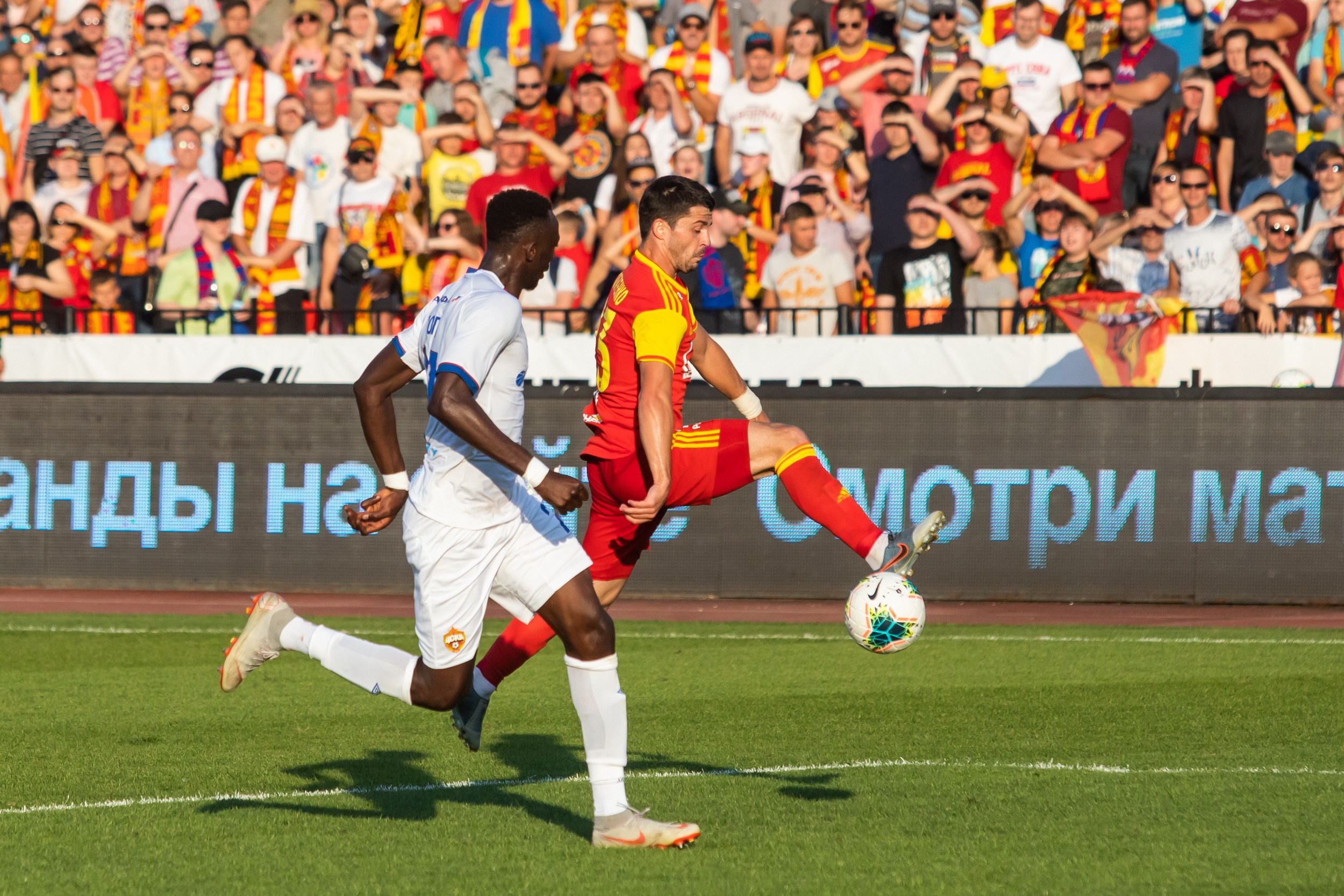 Арсенал 1-2 ЦСКА (1 сентября 2019). Репортажный фотограф Алексей Пирязев