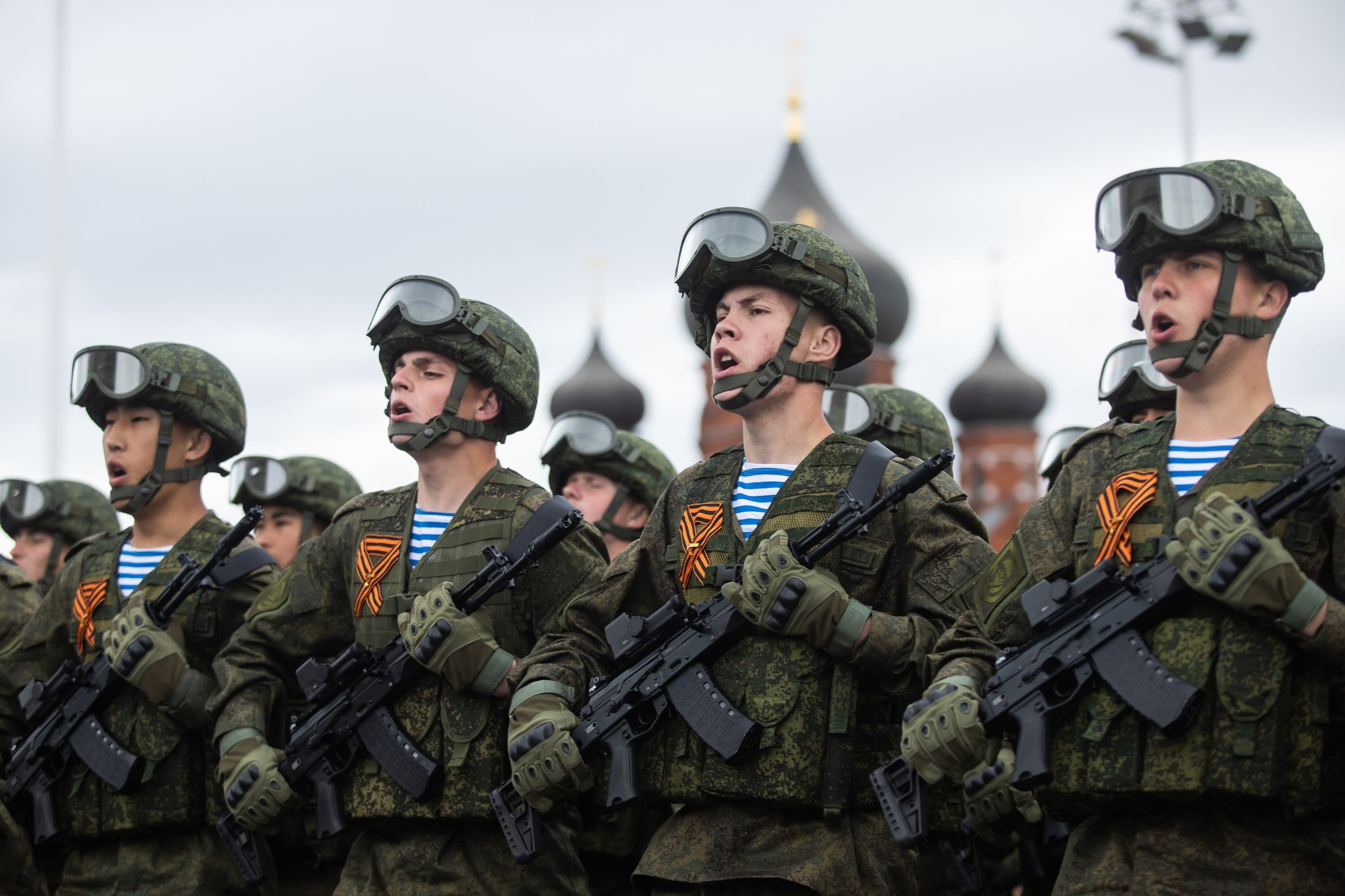 Генеральная репетиция Парада Победы (5 мая 2024). Репортажный фотограф Алексей Пирязев