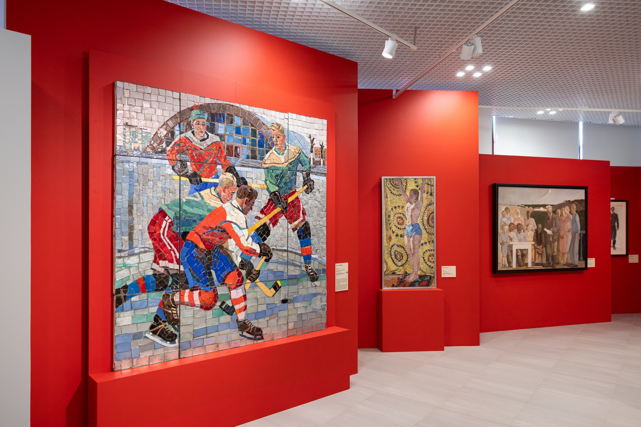 Выставка «Александр Дейнека. Певец новой жизни. К 125-летию со дня рождения» (26 сентября 2025). Репортажный фотограф Алексей Пирязев