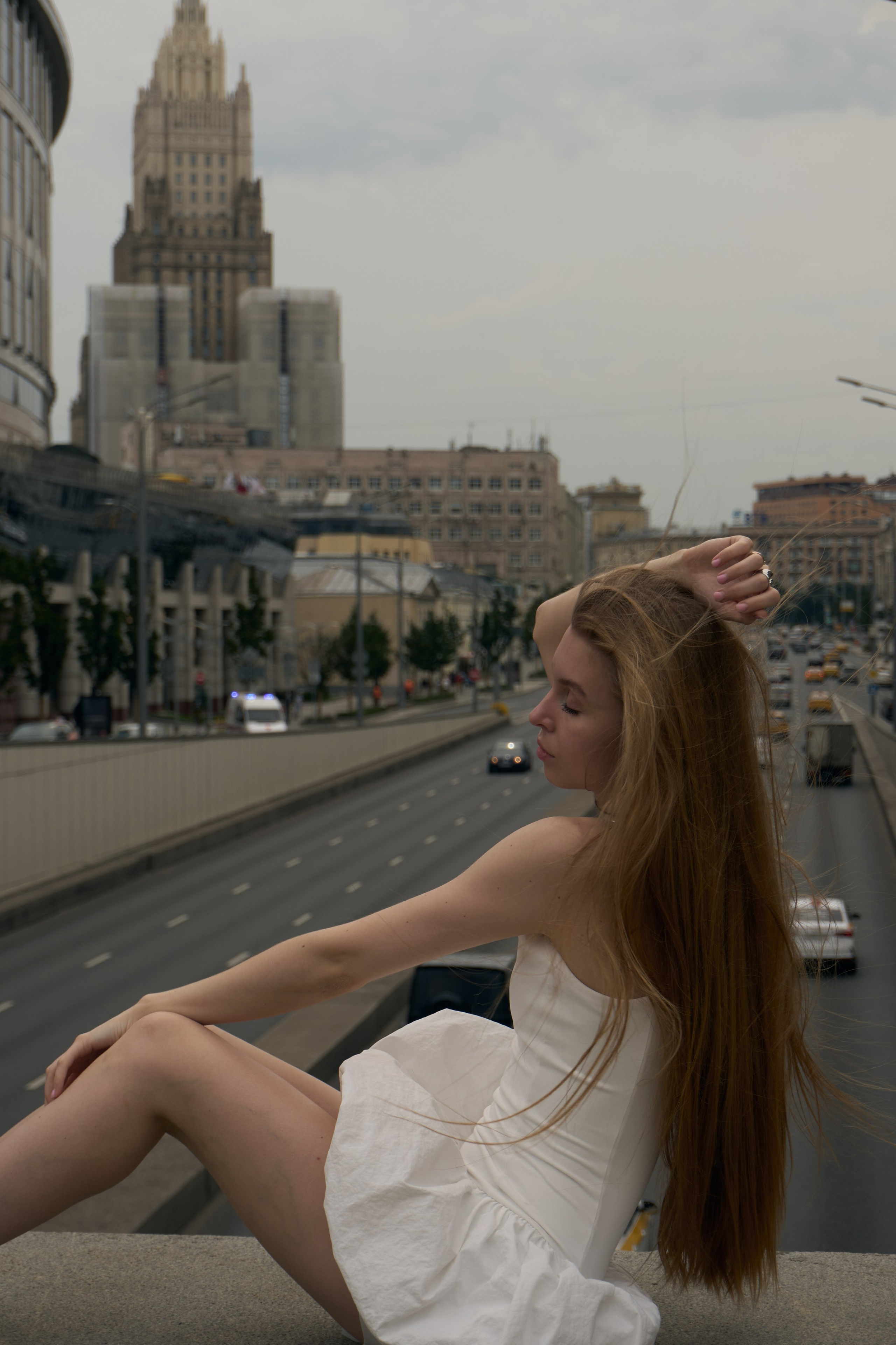 Индивидуальная на улице. Саша Степанова фотограф Москва