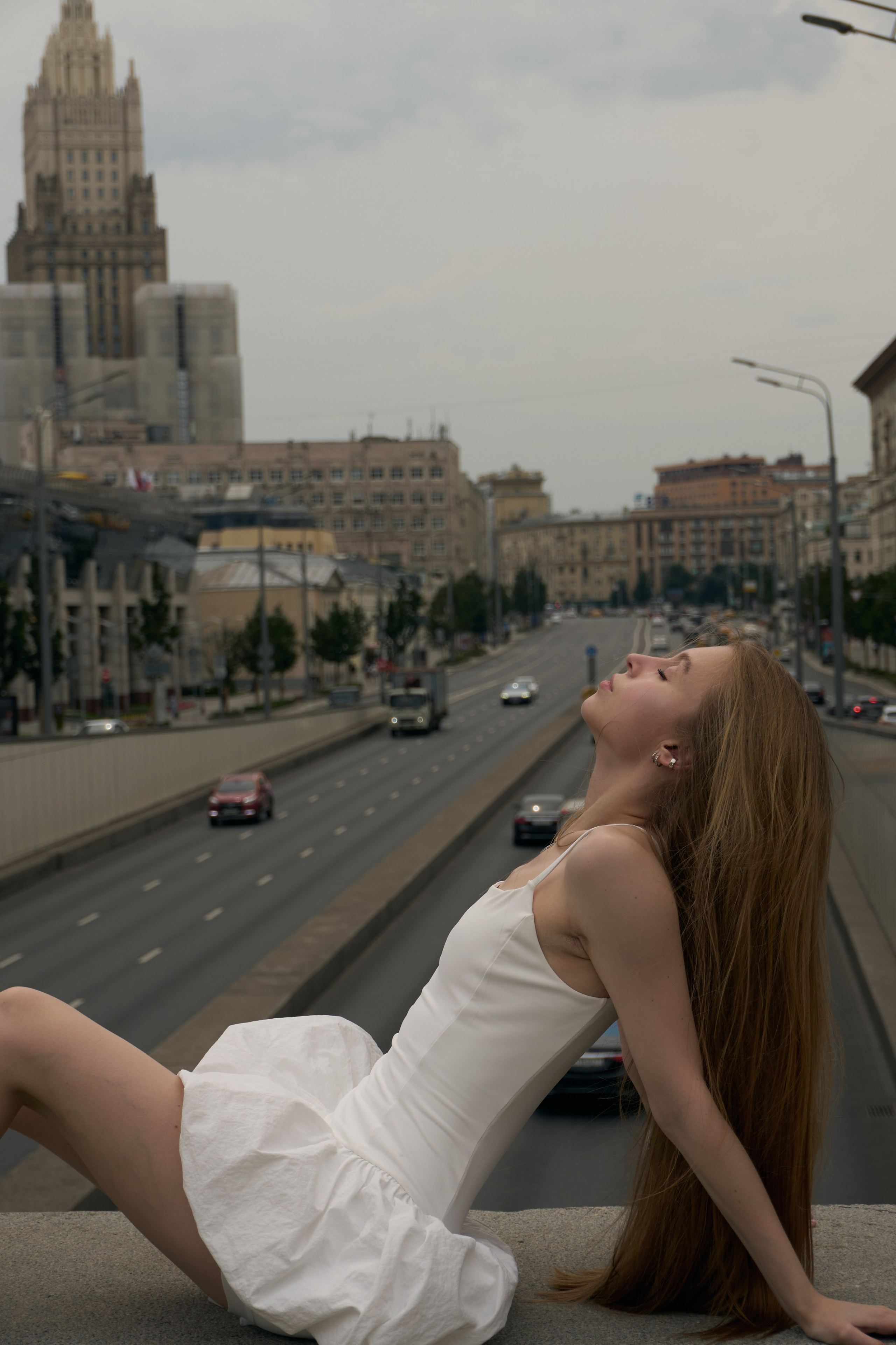 Индивидуальная на улице. Саша Степанова фотограф Москва