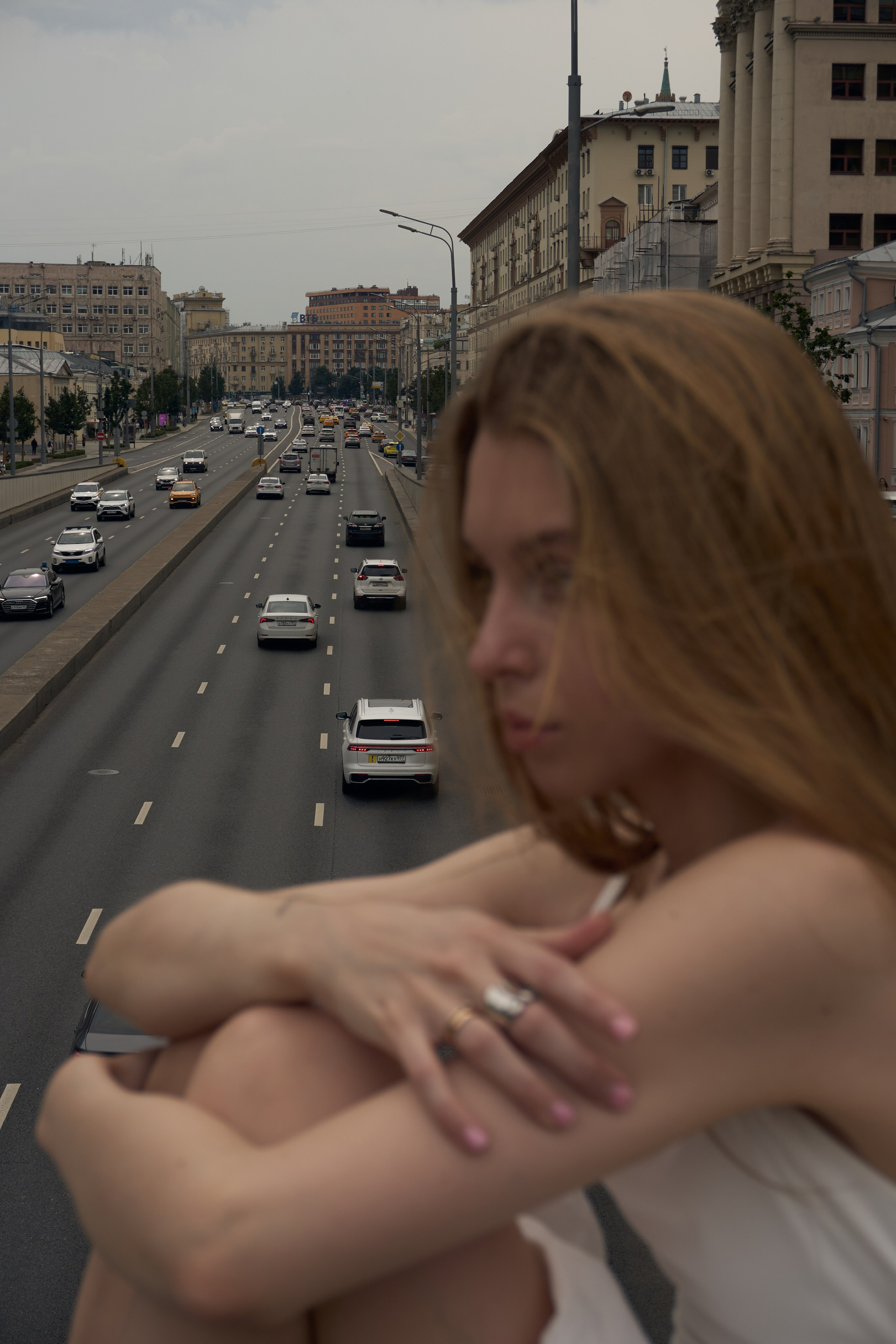Индивидуальная на улице. Саша Степанова фотограф Москва
