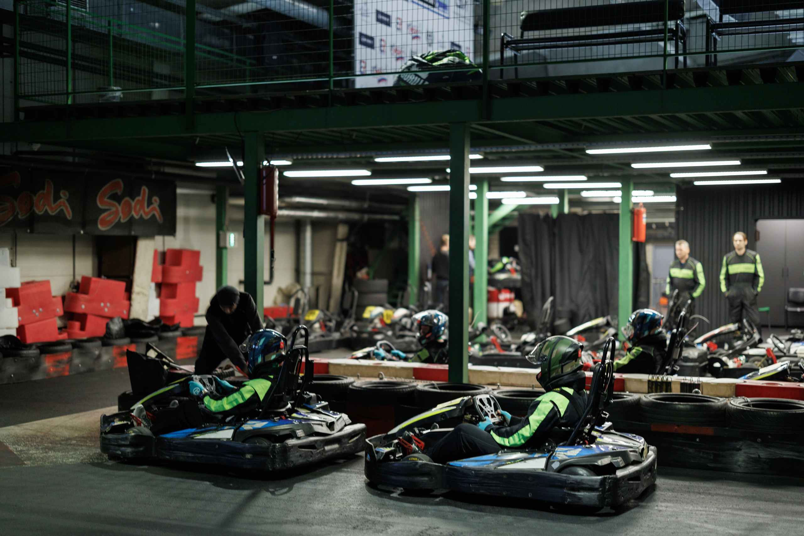 Turba karting hall — корпоративные соревнования. Контент для бизнеса в Екатеринбурге Полдень Медиа